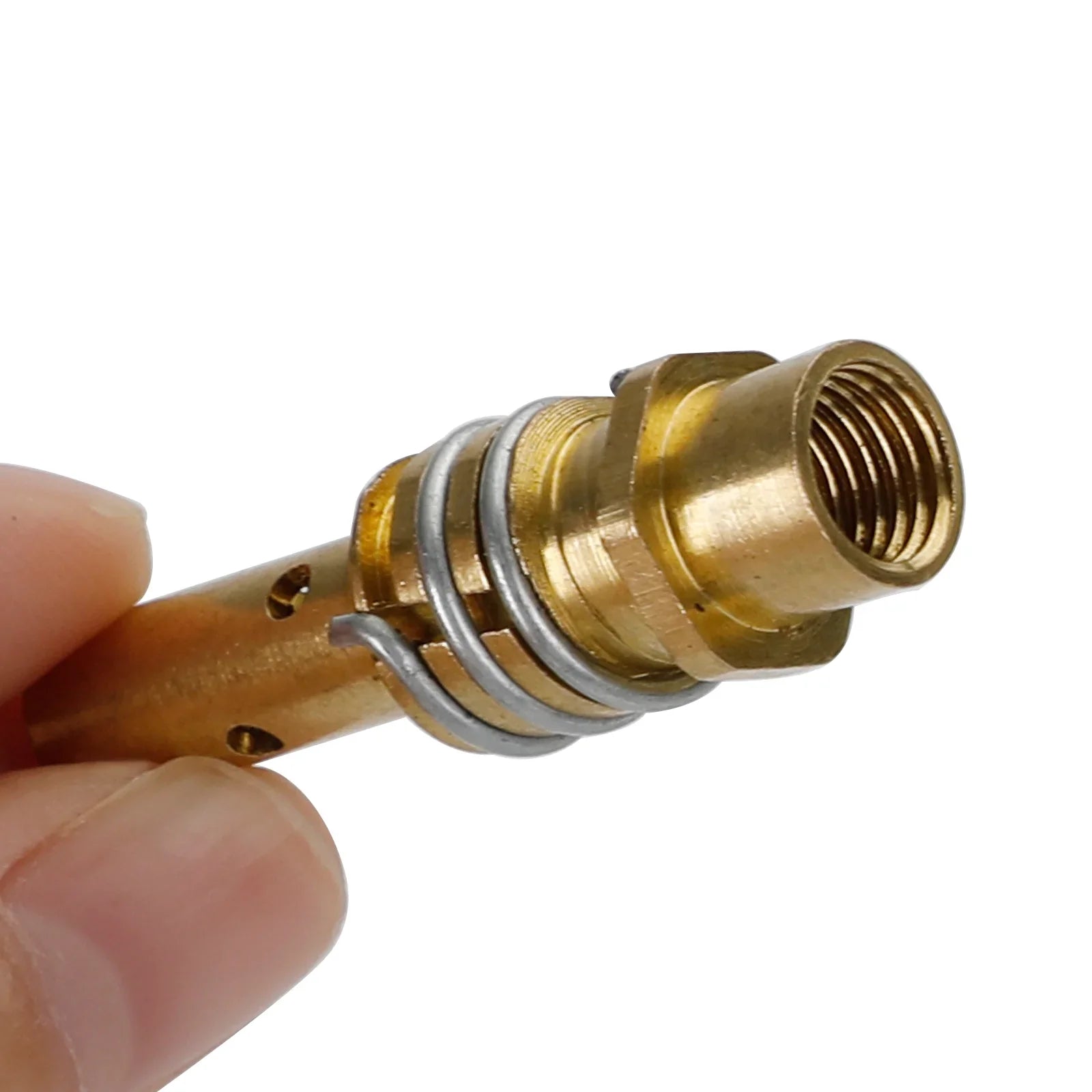 24 pezzi 15AK MIG/MAG torcia per saldatura punte di contatto supporto ugello gas parti a collo di cigno