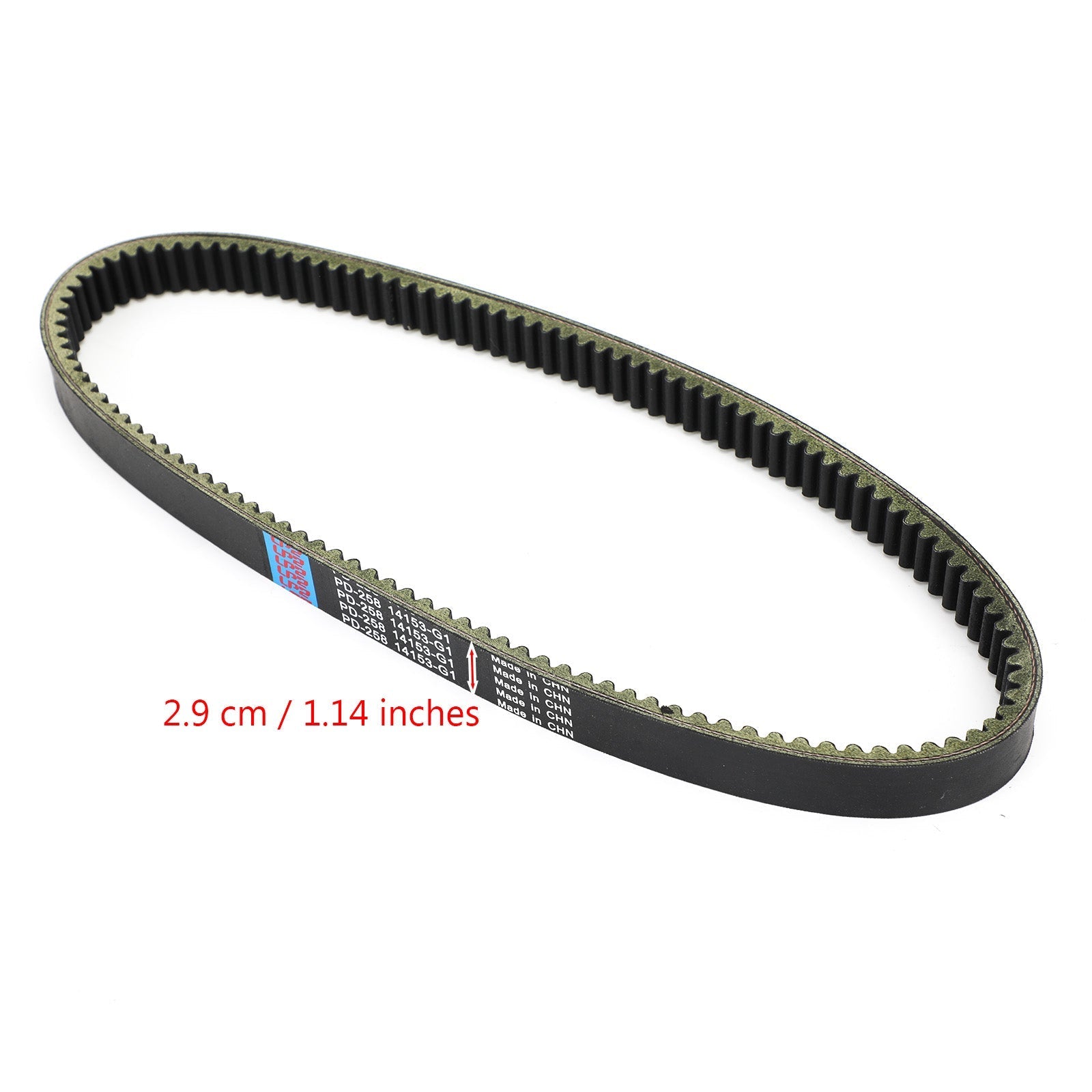 Courroie de Transmission d'entraînement adaptée pour EZ-GO Marathon 2PG gaz 2 cycles 69-87 14153G1 générique