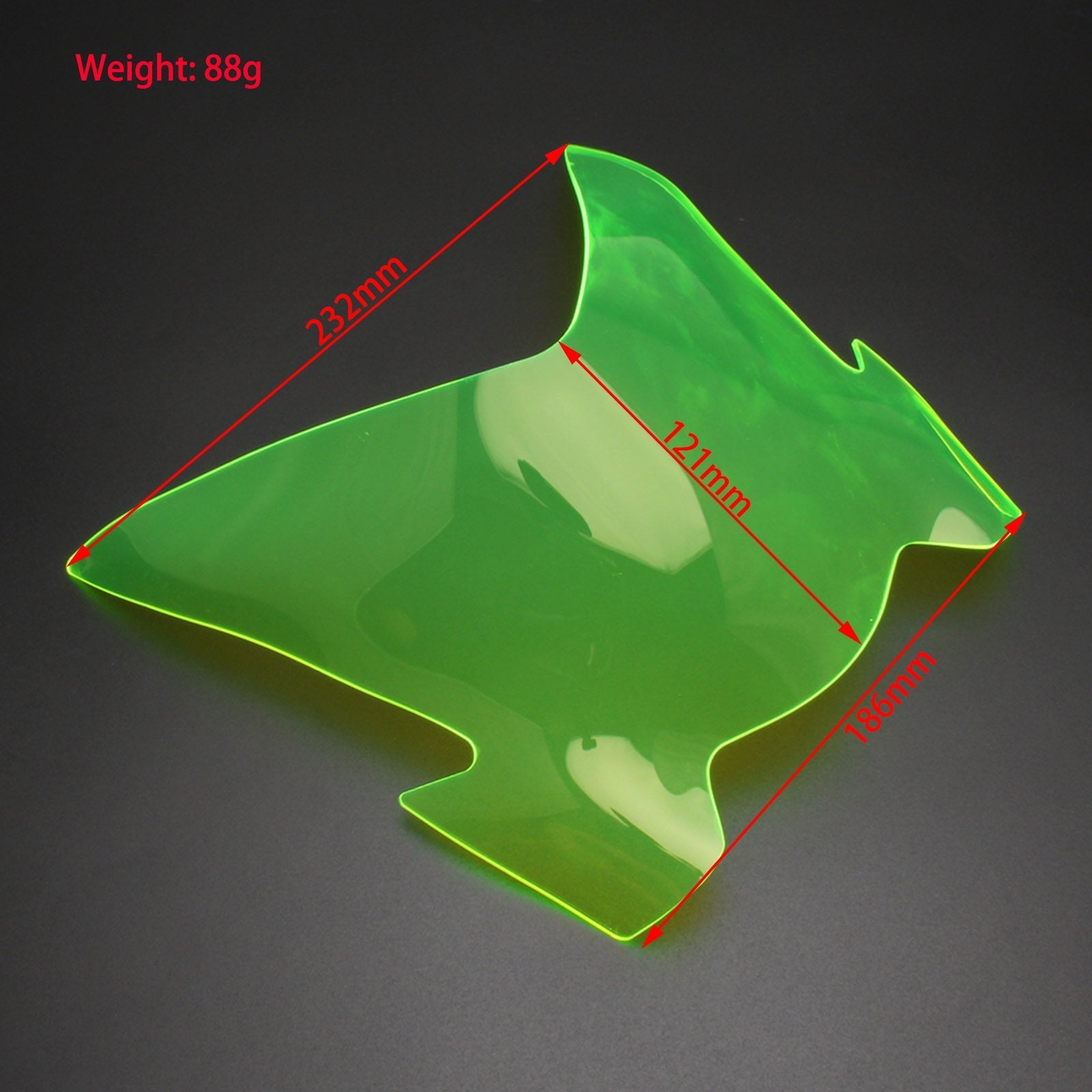 Zaščita prednjega žarometa, primerna za Suzuki GSX-S 1000 GSX S 1000 17-21? Generični dim