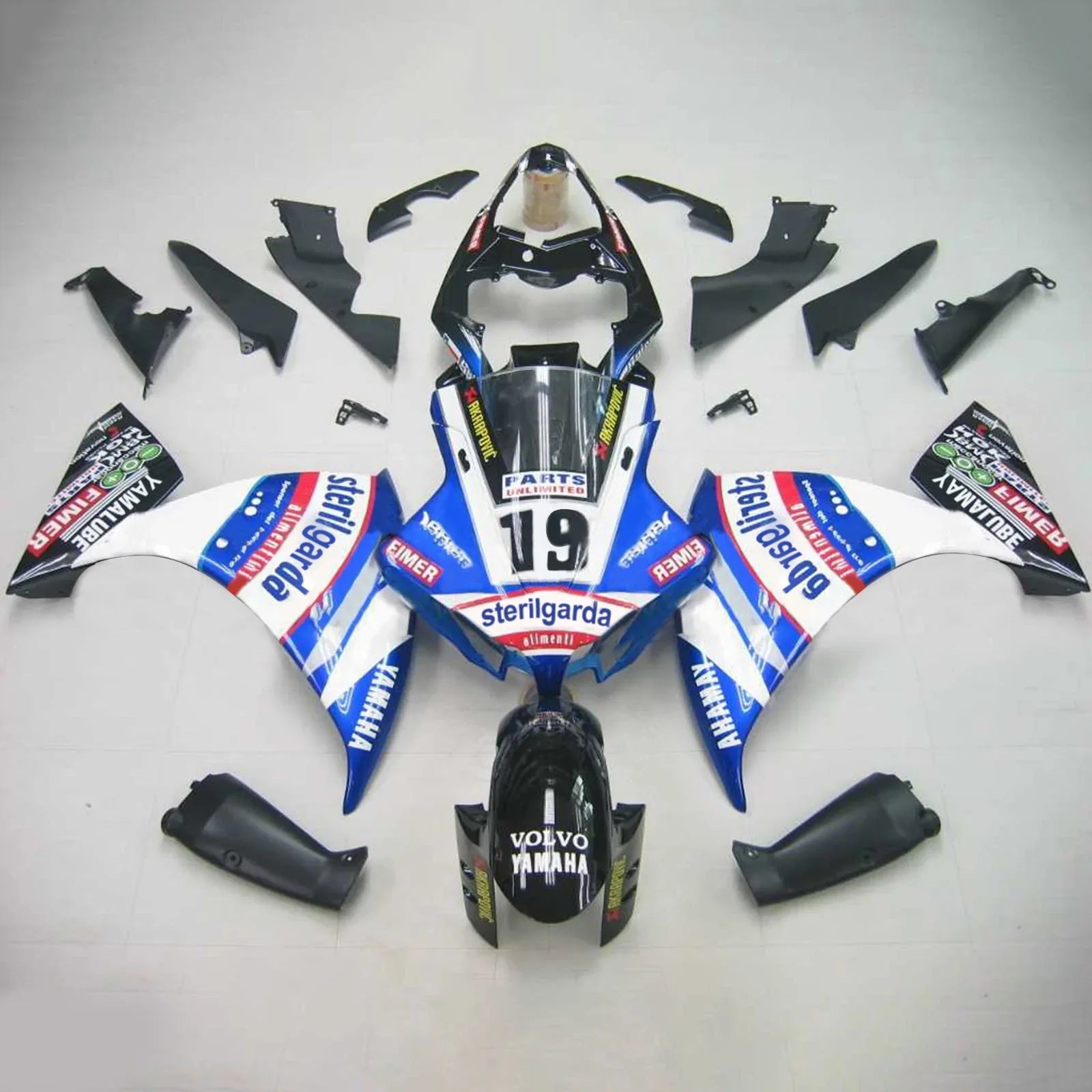 Zestaw owiewek Amotopart do Yamaha YZF 1000 R1 2012-2014 ogólny