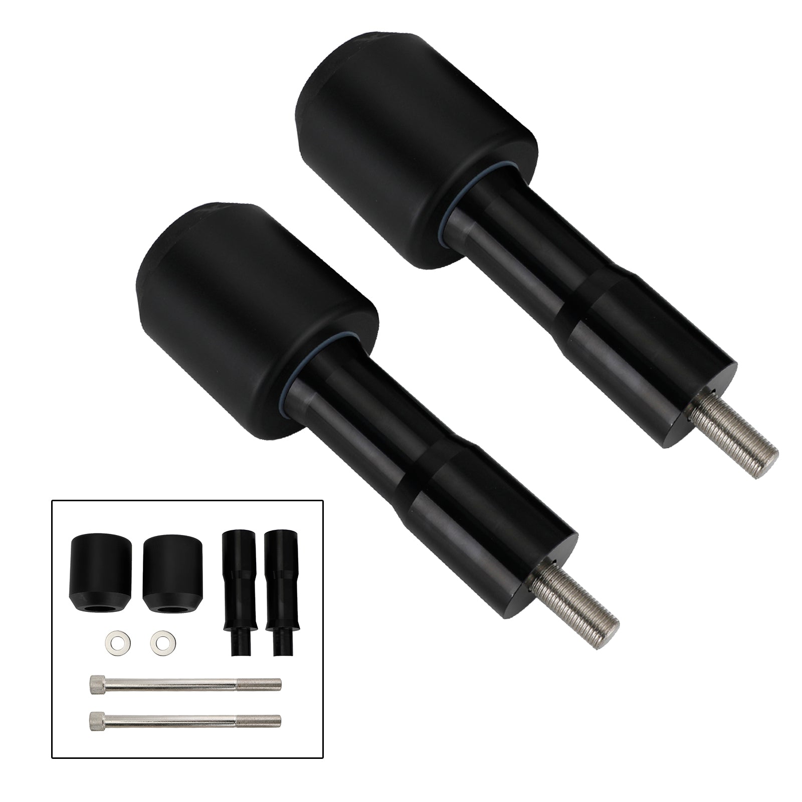 Yamaha Yzf-R7 Yzf R7 2021 Aluminium Frame Crash Sliders Protection Noir