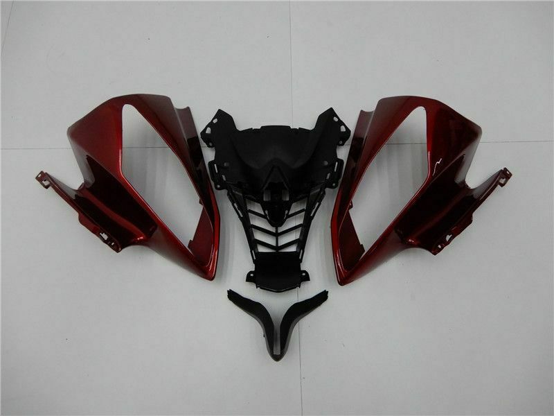 Plastični karoserijski komplet 'Amotopart Faing Injekcija za Yamaha YZF-R6 2008-2016 Matt Black Generic Red