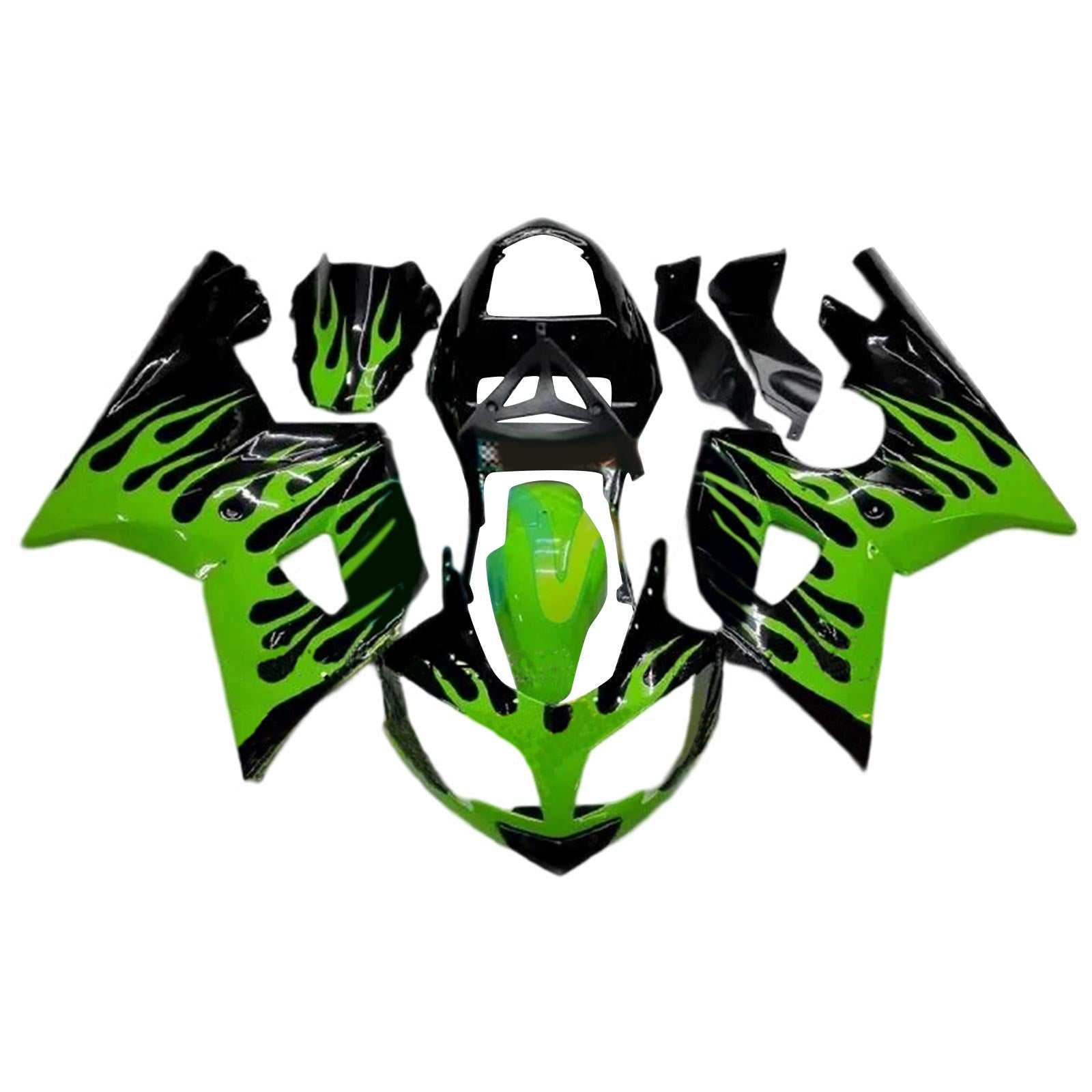 Amotopart Triumph Daytona 600 650 2002-2005 Kit carena carrozzeria Plastica ABS