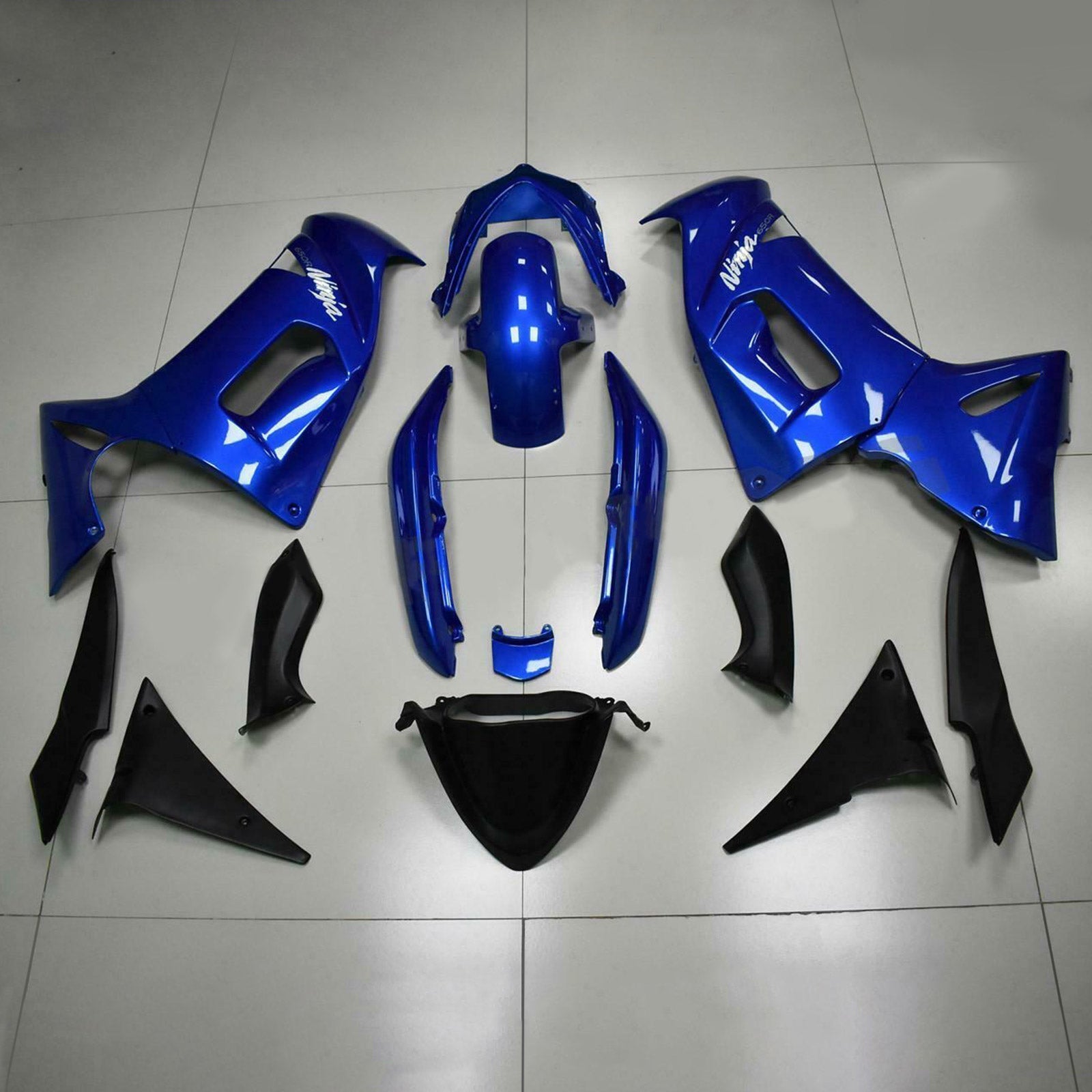 Zestaw owiewek plastikowych Amotoaprt do Kawasaki Ninja 650 ER-6F EX650 2006-2008 01 # Generic