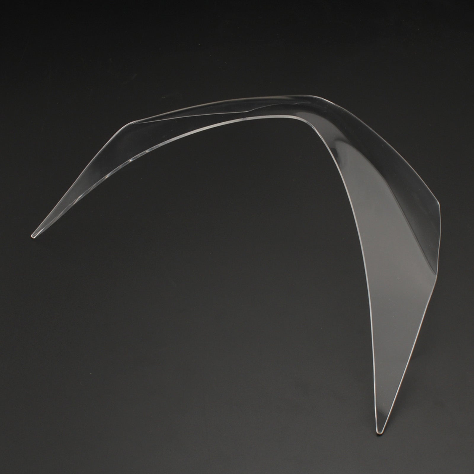 Zaščitnik sprednjega žarometa leče, primernega za Kawasaki Z250 Z300 Z800 13-16 generični dim