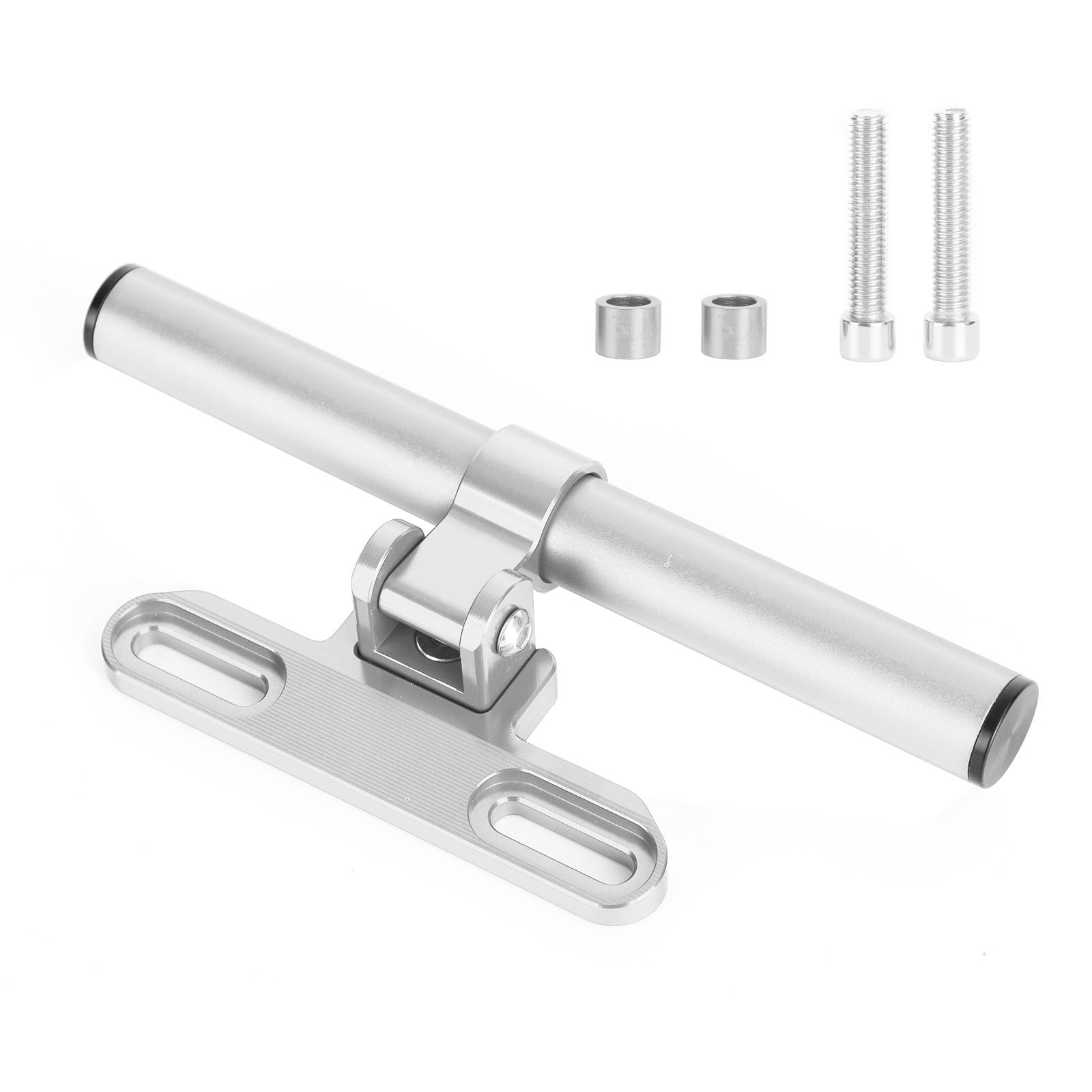 Medium nawigacyjne dla wsparcia wsparcia telefonicznego 22 mm dla motocyklowych motocyklowych srebrnych