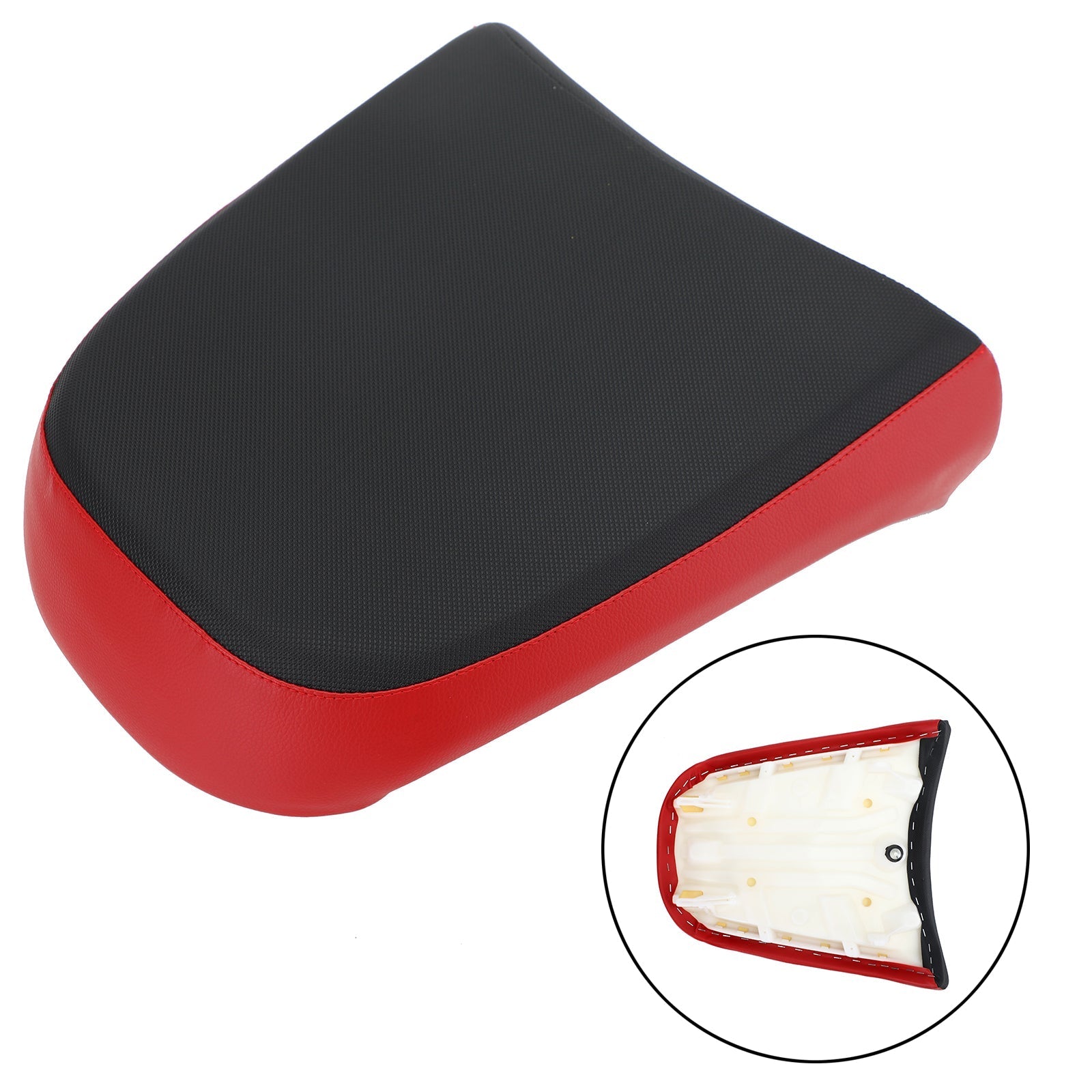 Coussin de dossier de siège passager arrière adapté pour Bmw R1200Gs 05-12 R1200Gs Adv 05-12 rouge générique