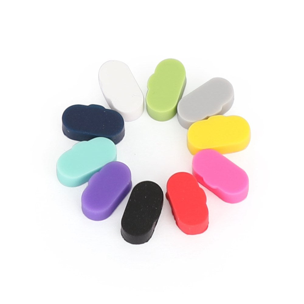 10 PCS Coloré Silicone Chargeur Port Protecteur Anti-poussière Fit Pour Garmin Fenix 5