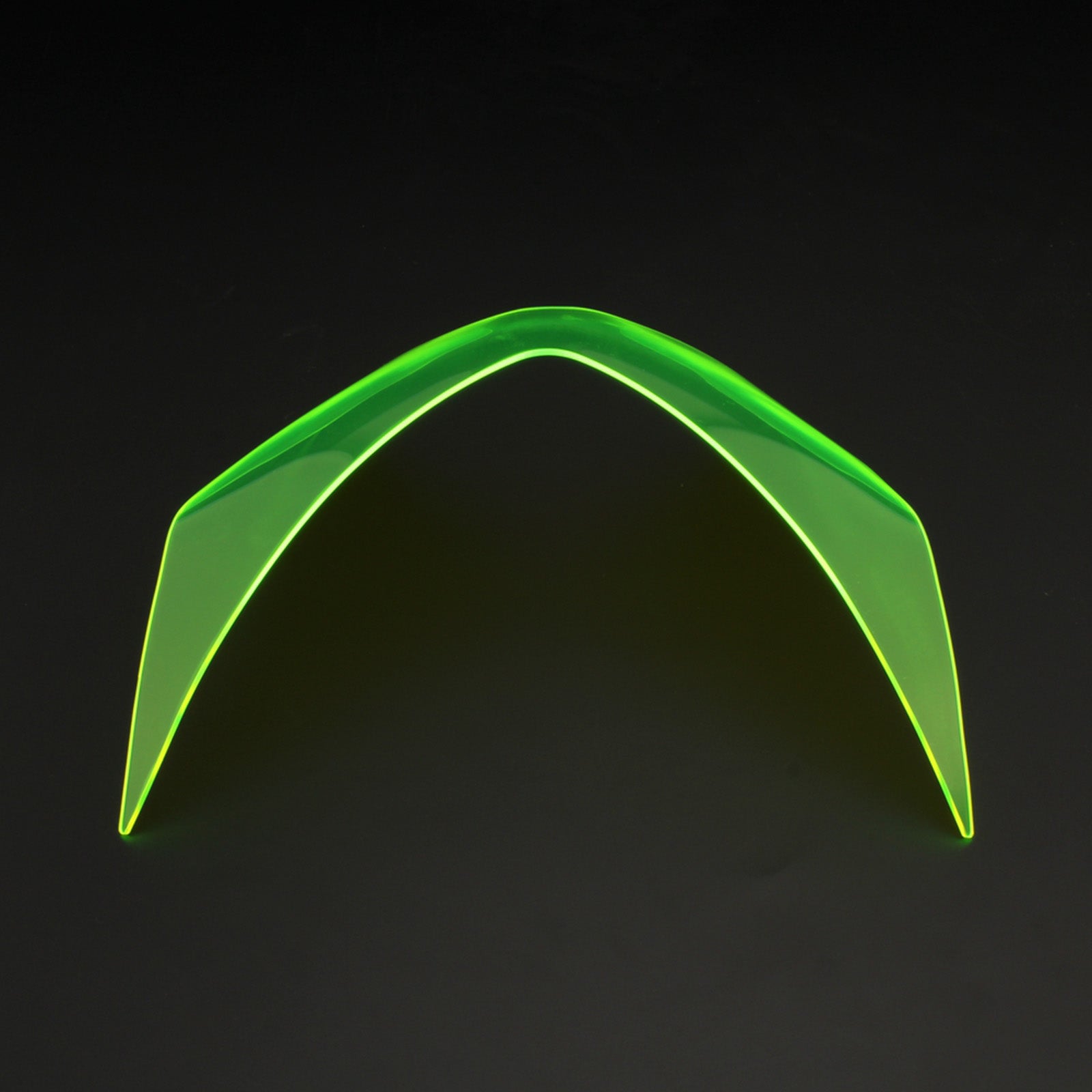 Zaščitnik sprednjega žarometa leče, primernega za Kawasaki Z250 Z300 Z800 13-16 generični dim