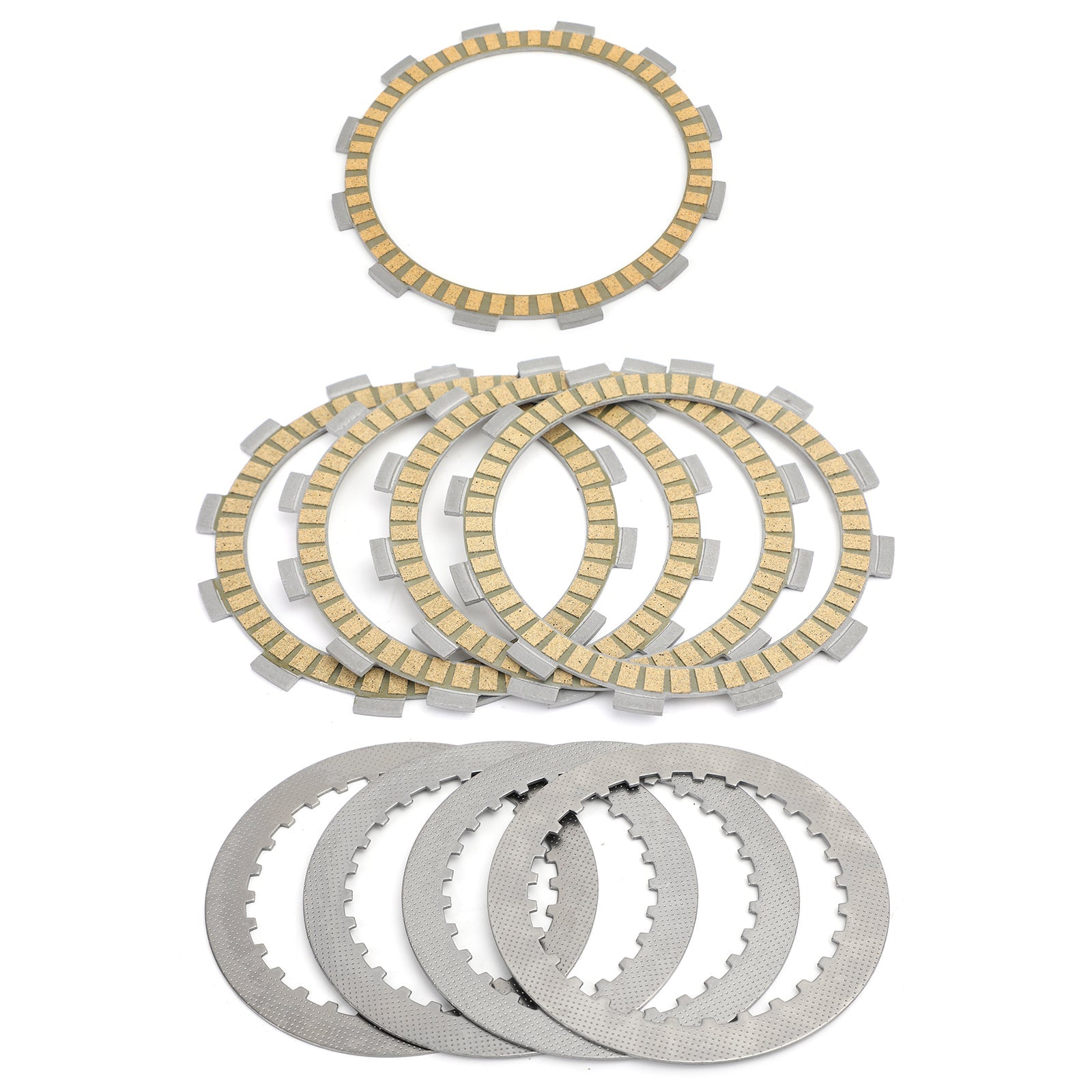 Kit Frizione e Dischi Attrito in Acciaio per Suzuki TU GW GZ GN DR VL 250 1982-2017 Generic