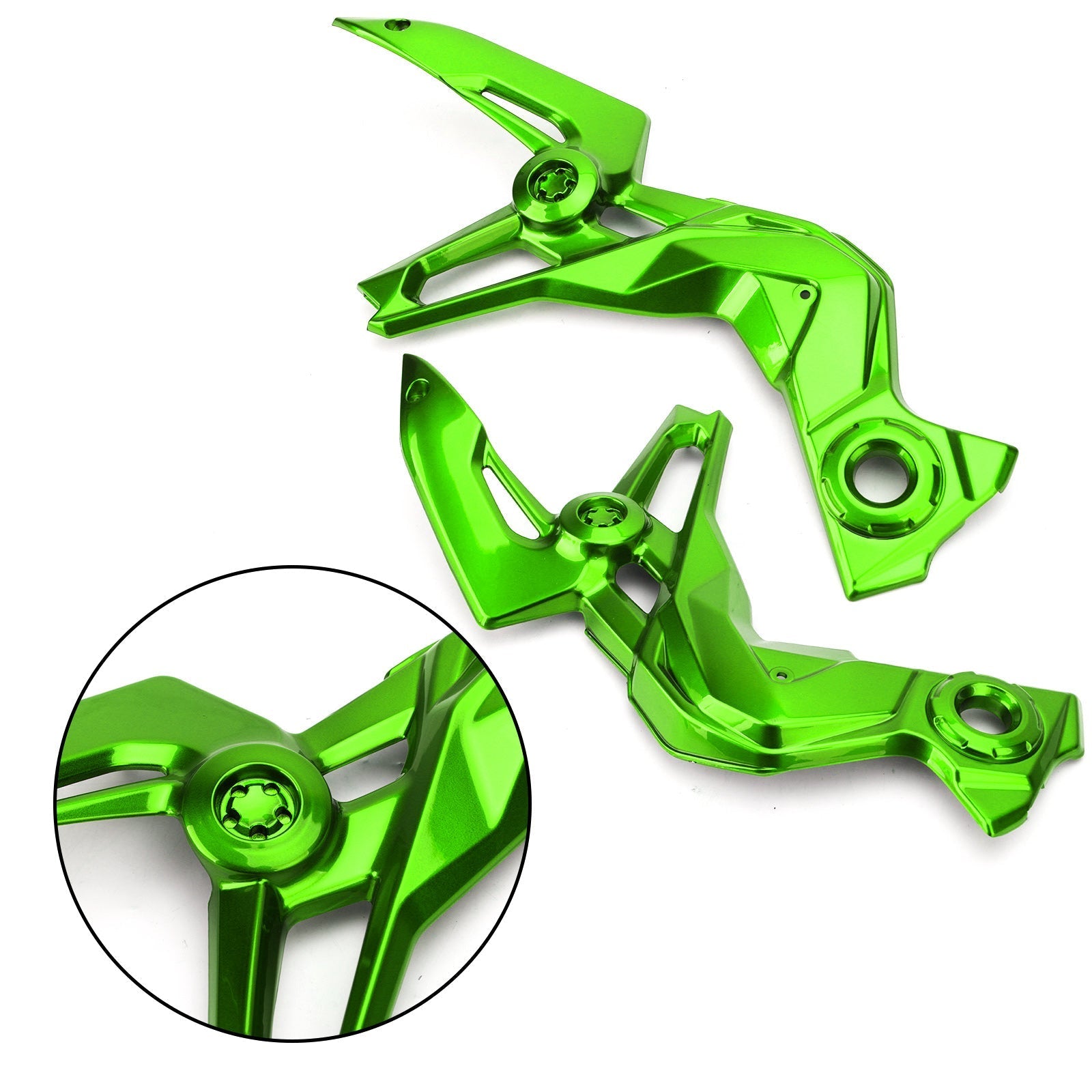 Motocykl ABS ABS Ochrona plastiku rejestracja Kawasaki Z900 2020-2021 Generic
