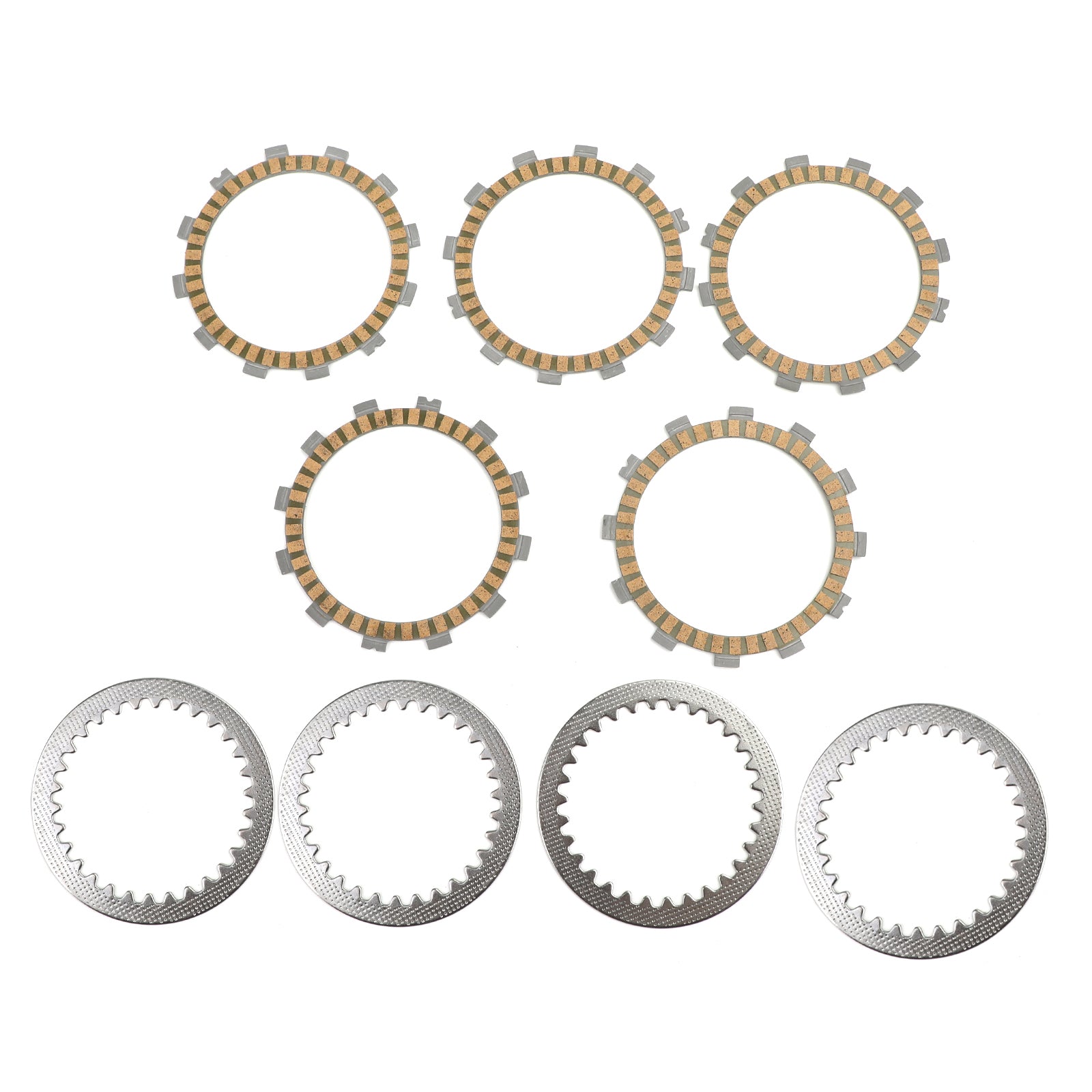 Stalen koppelingsset en wrijvingsplaten voor Kawasaki KLX125 Suzuki GN125 GSX-R150 Generiek