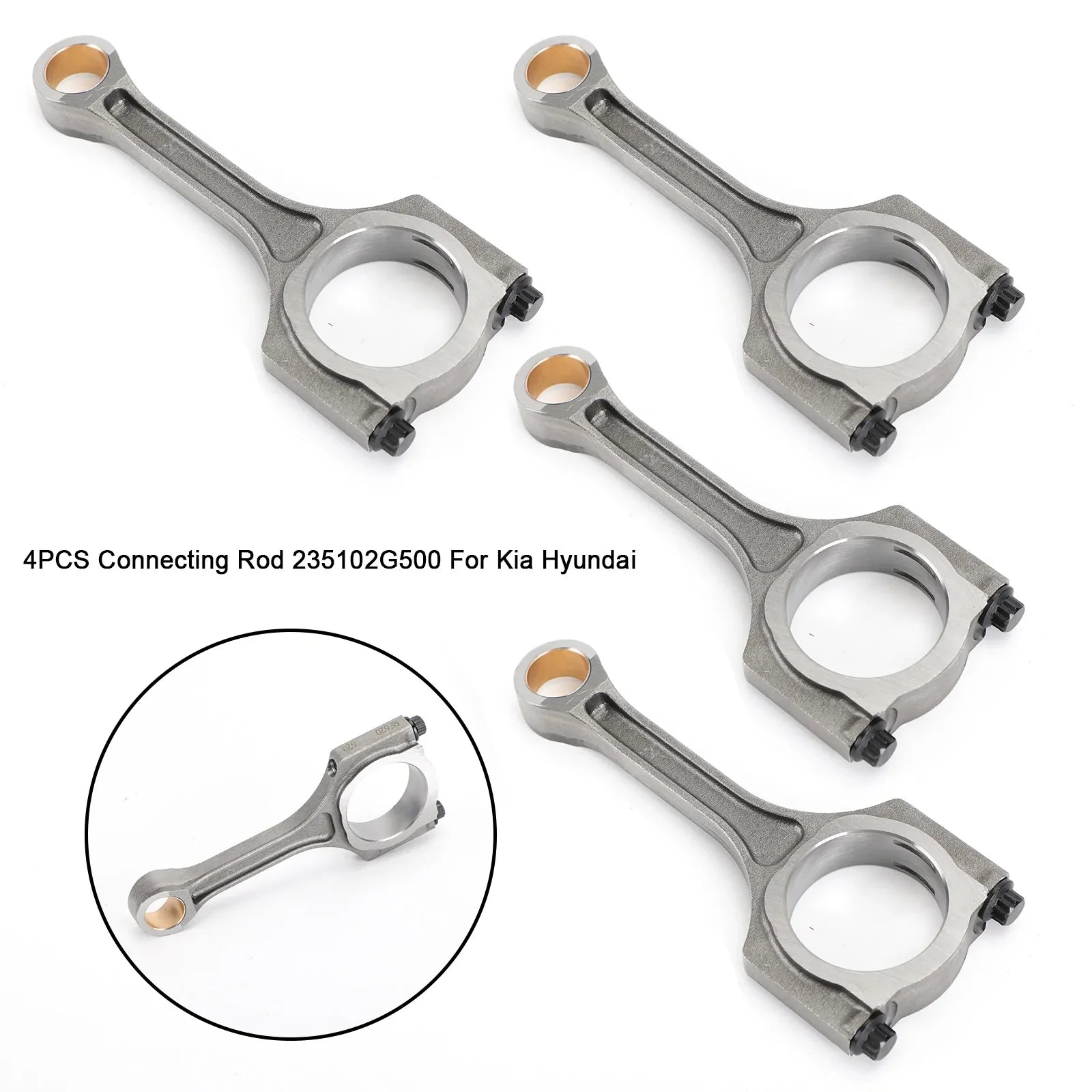 4 stuks Bielle 235102G500 voor Kia Sorento Sportage Hyundai Sonata 2011-2020 Generic