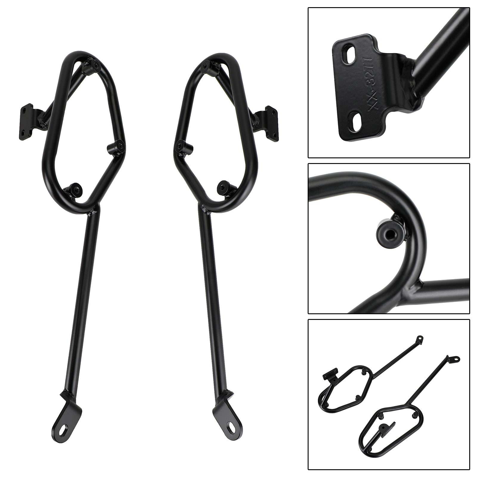 Yamaha MT-07 2018-2022 Support de fixation pour sacoche de selle latérale pour porte-bagages