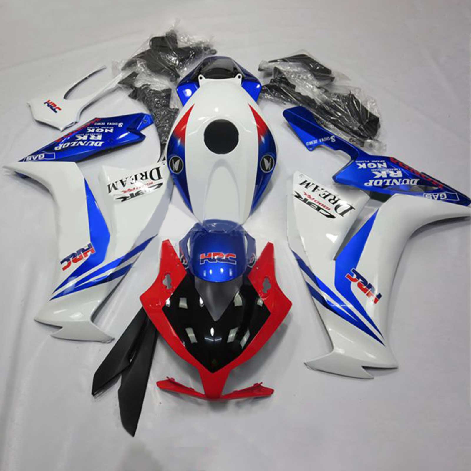 Amotopart Honda CBR1000RR 2012-2016 ABS muovinen korin suojasarja