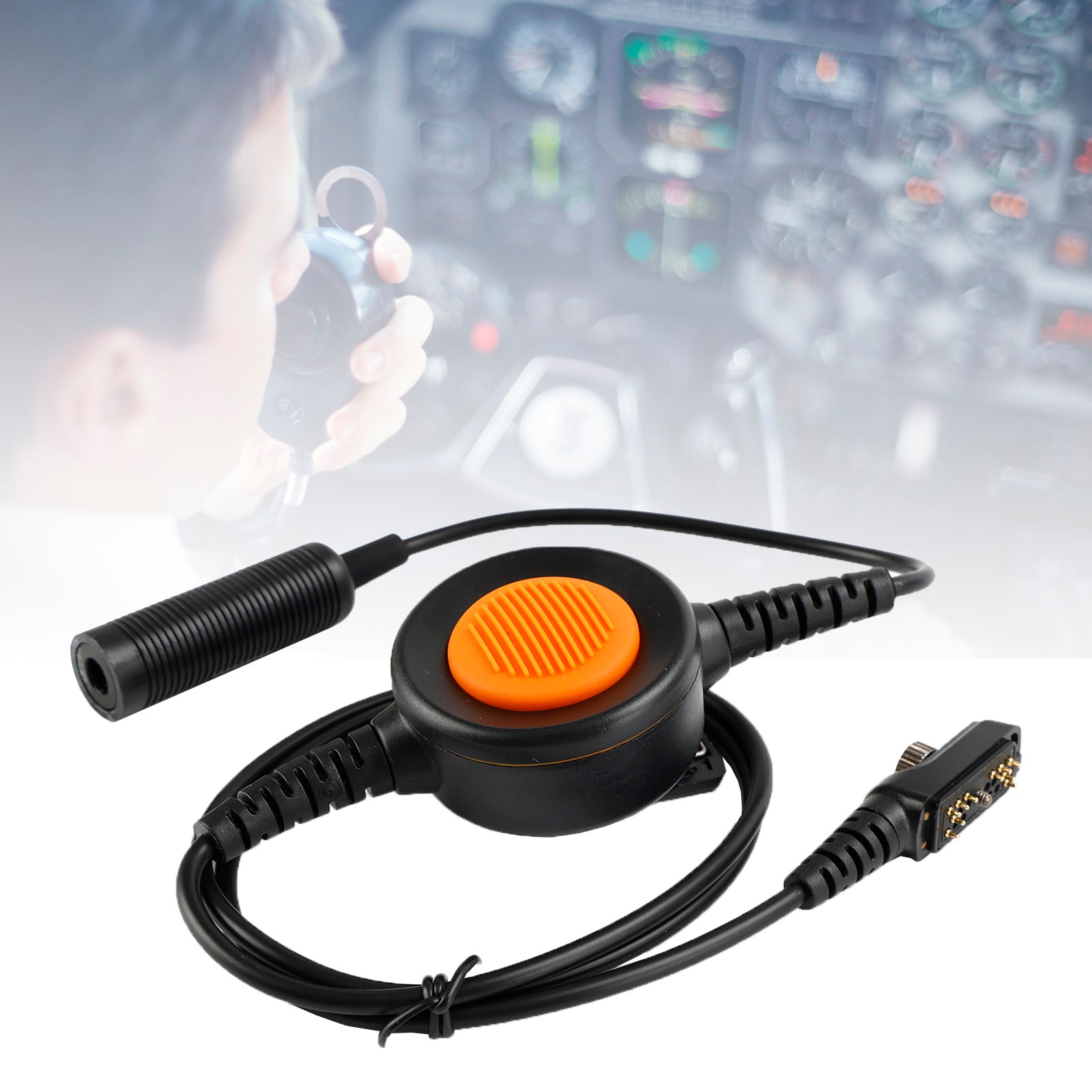 PD780-326 Naranja Redondo PTT IP65 Impermeable para Hytera PD780/700/580/788/782/785
