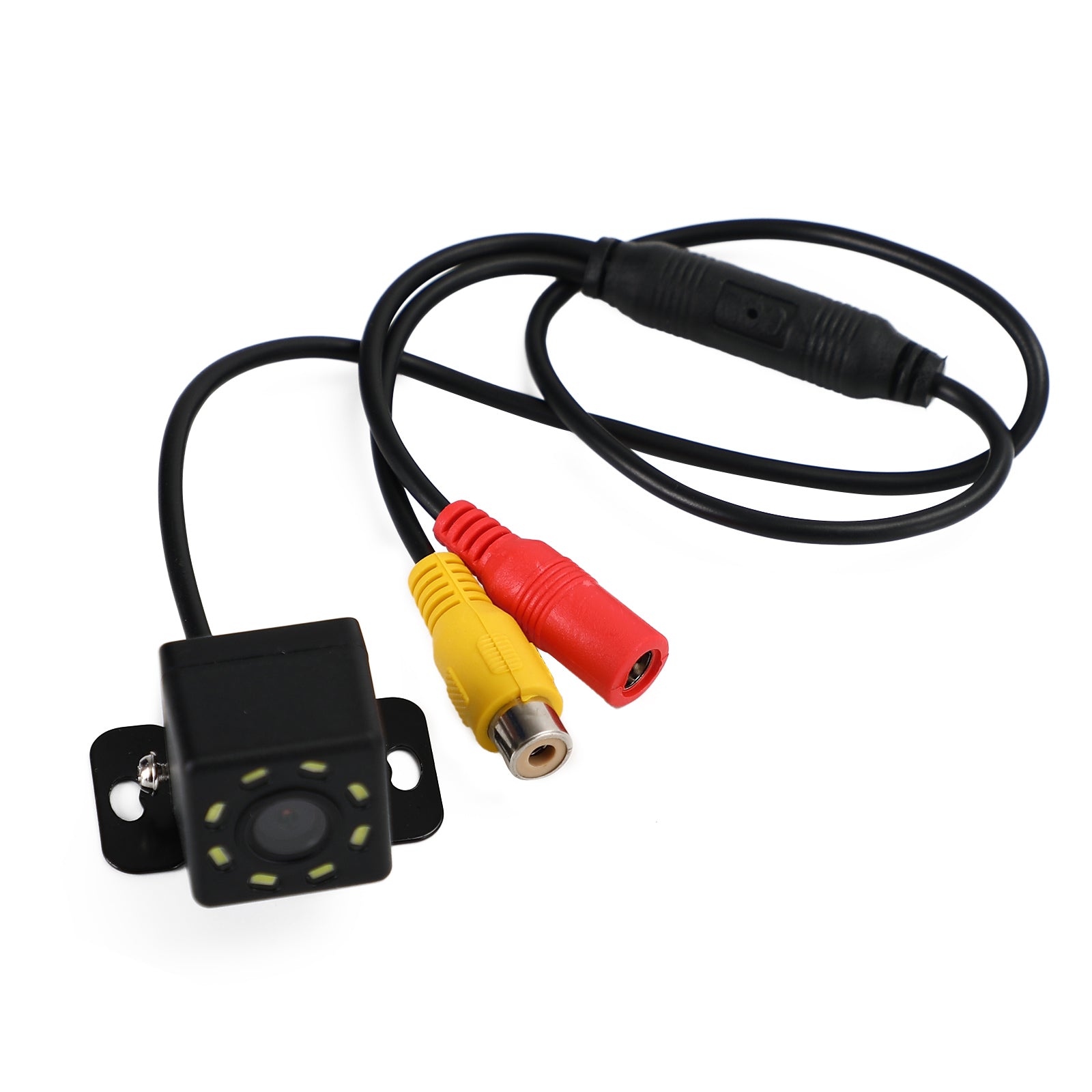 Telecamera per retromarcia per auto con linea di parcheggio a traiettoria dinamica Vista notturna a 8 LED