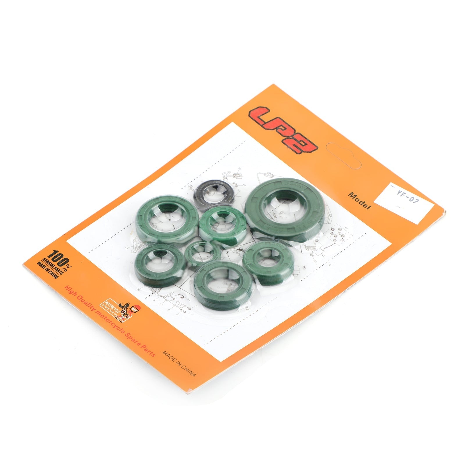 Kit paraolio motore 8 pezzi per Honda CR80R CR85R 1986-2007 cr 80r 85r generico