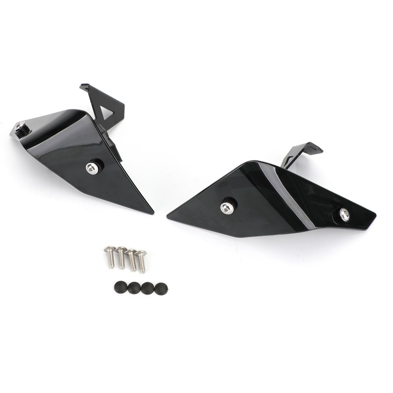 Deflettore d'aria di avvolgimento dell'ala laterale superiore per Honda CRF1100L 20+ in plastica rossa generica