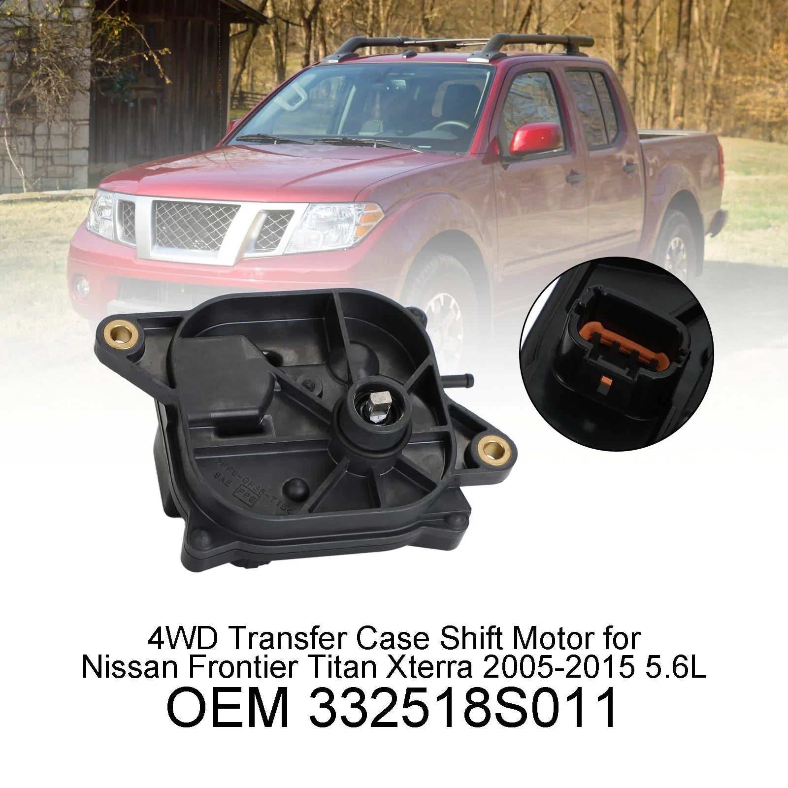 2005-2015 Nissan Titan V8 5.6L Flex 332518S011 600919 Moteur de changement de boîte de transfert 4WD