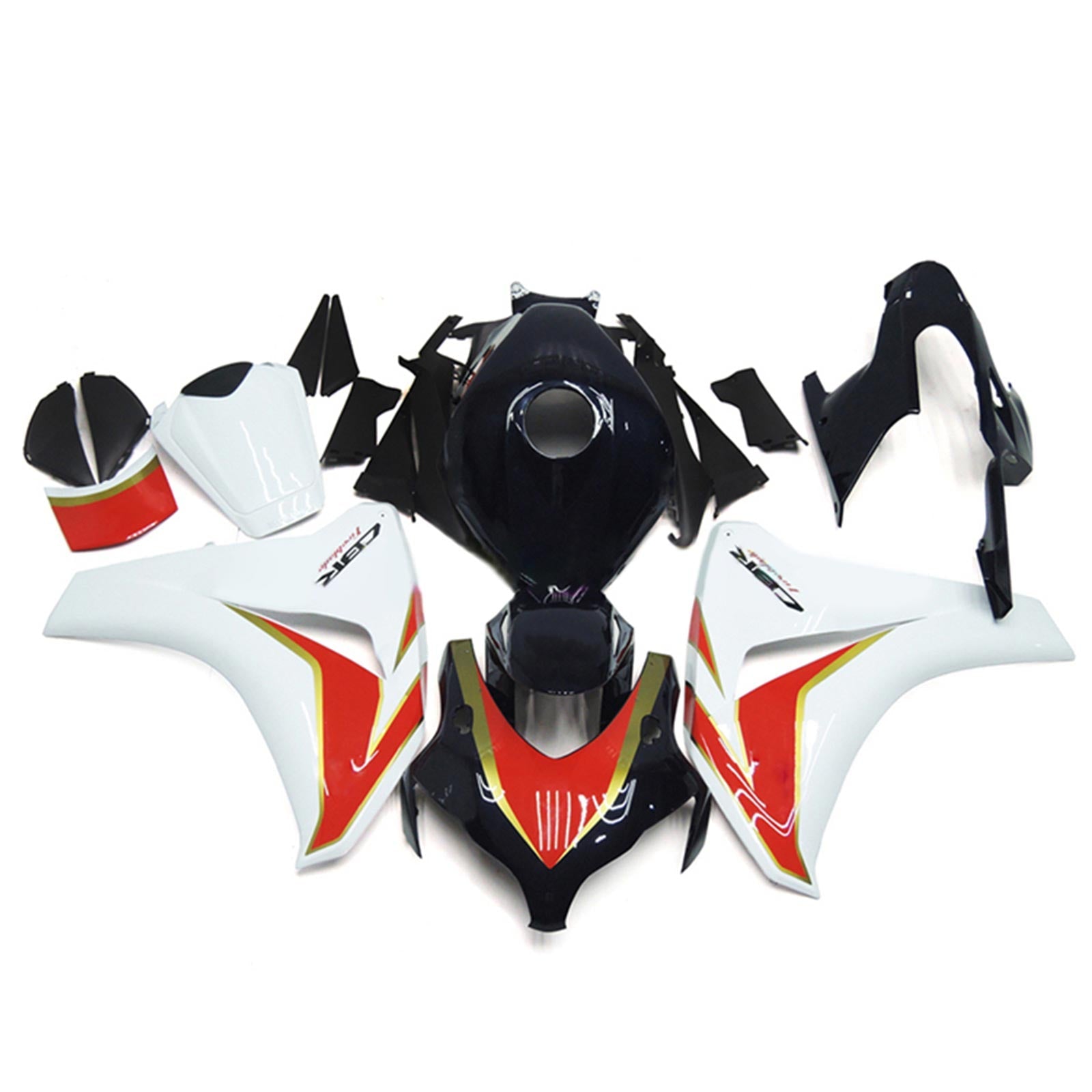 Amotopart Honda CBR1000RR 2008-2011 ABS muovinen korin suojasarja
