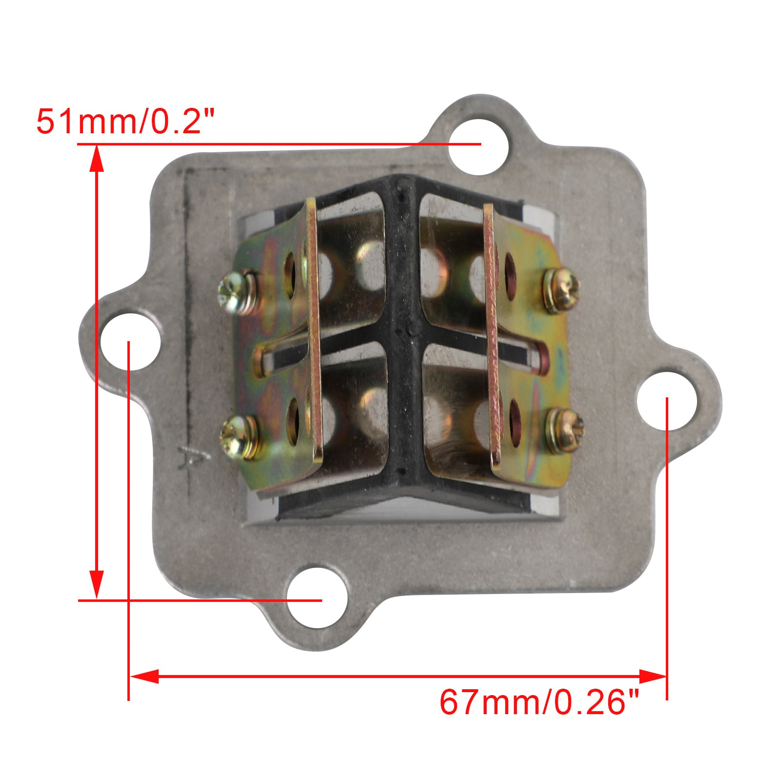 Système de valve à roseaux pour Polaris50 90 ATV Predator Sportsman50 90 01-06 0450063 générique
