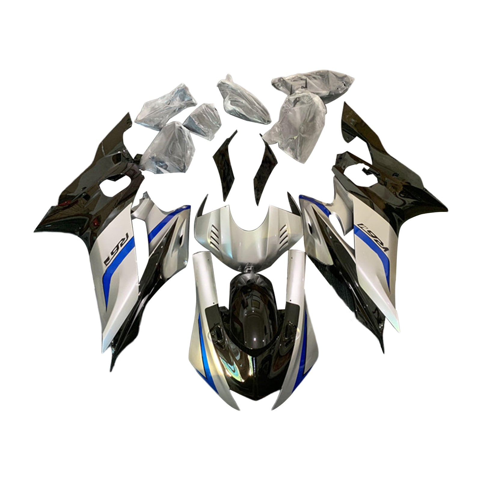 Amotopart Yamaha YZF-R6 2017-2022 Kit Carénage Carrosserie Plastique ABS