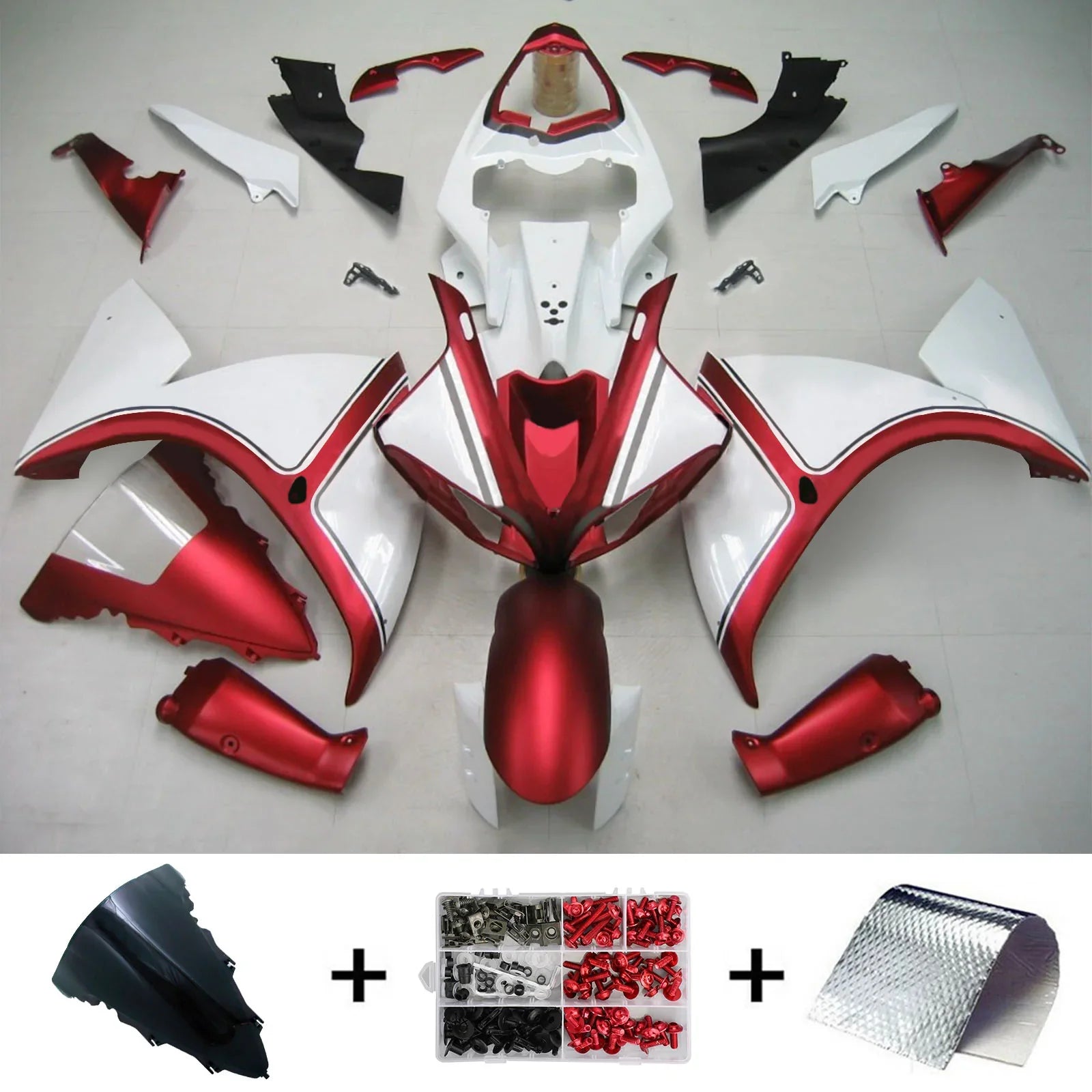 Amotopart kuipset voor Yamaha YZF 1000 R1 2012-2014 generiek