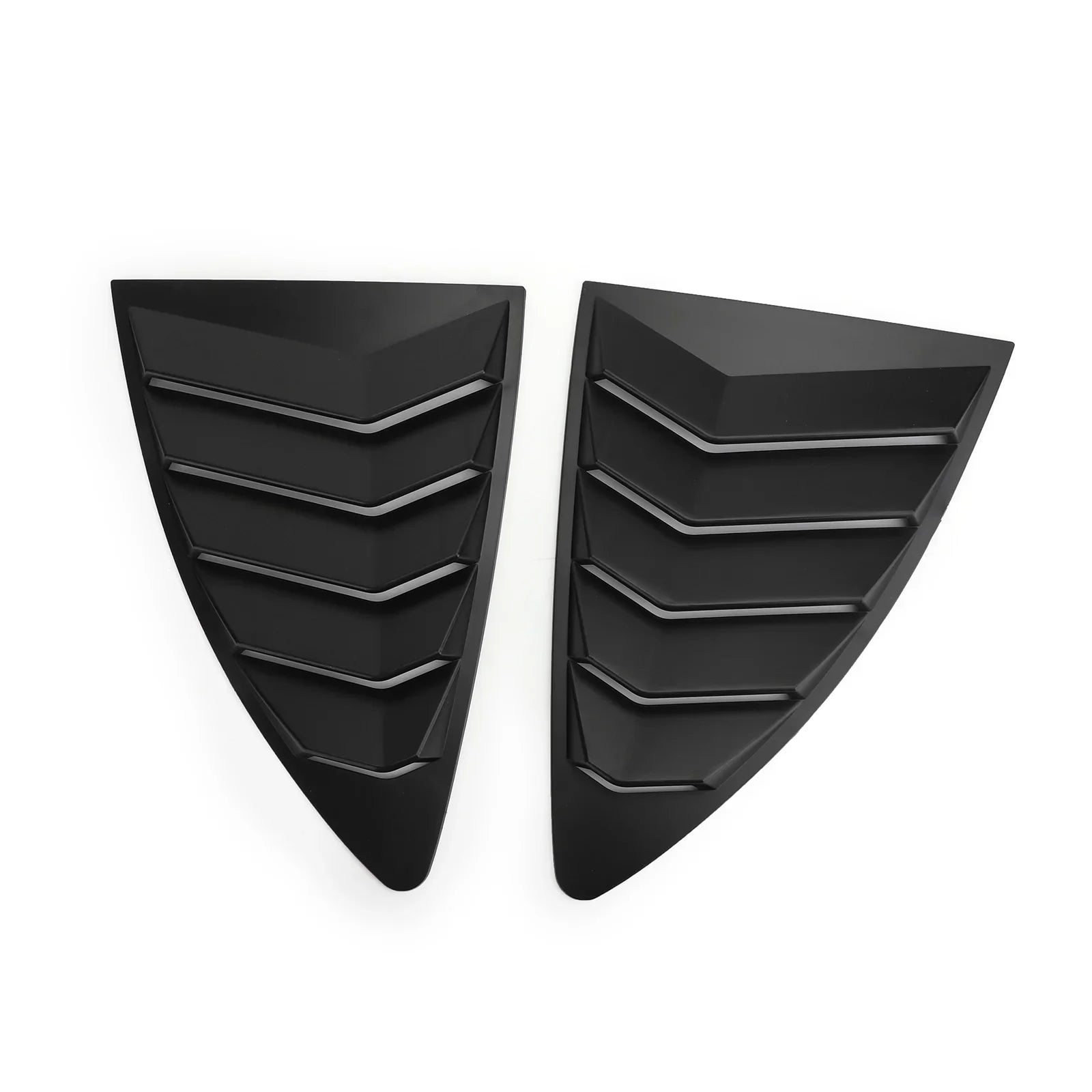 Parabrezza per finestrino laterale nero opaco per Scion FRS BRZ Toyota 86 GT86 2013-2018