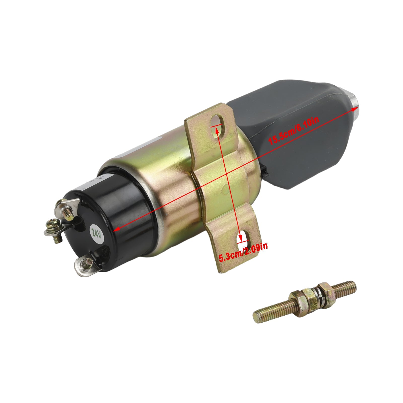 Elektromagnes zatrzymujący SA-3766T 24V dla Cummins, 3864274