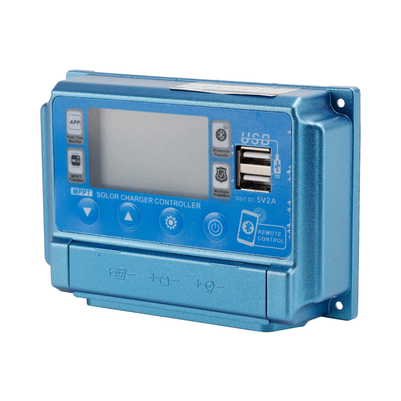 30A/40A/50A/60A MPPT Bluetooth App Solar Load Controller 12V-60V of