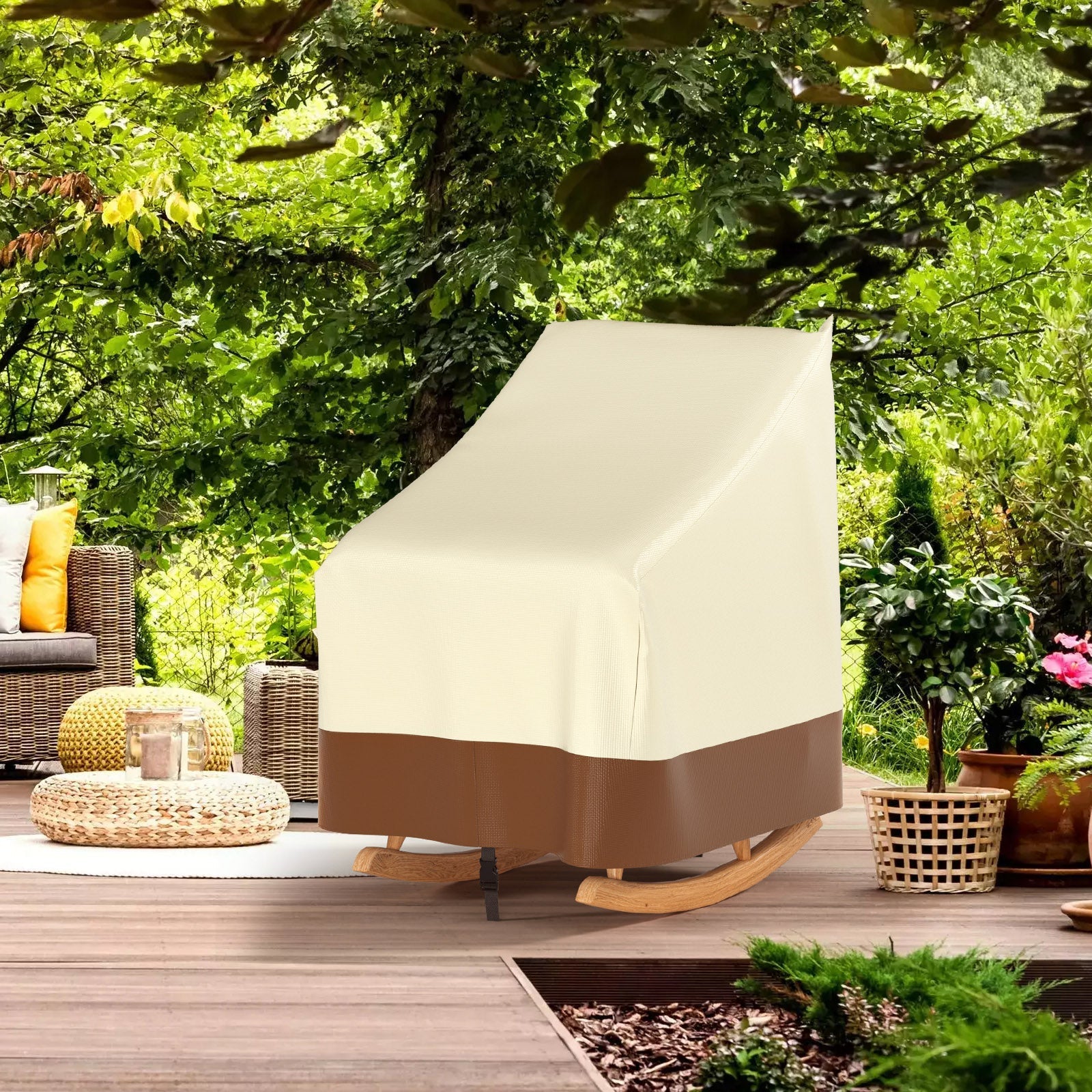Pokrowiec na fotel bujany Patio Wodoodporny pokrowiec na meble ogrodowe