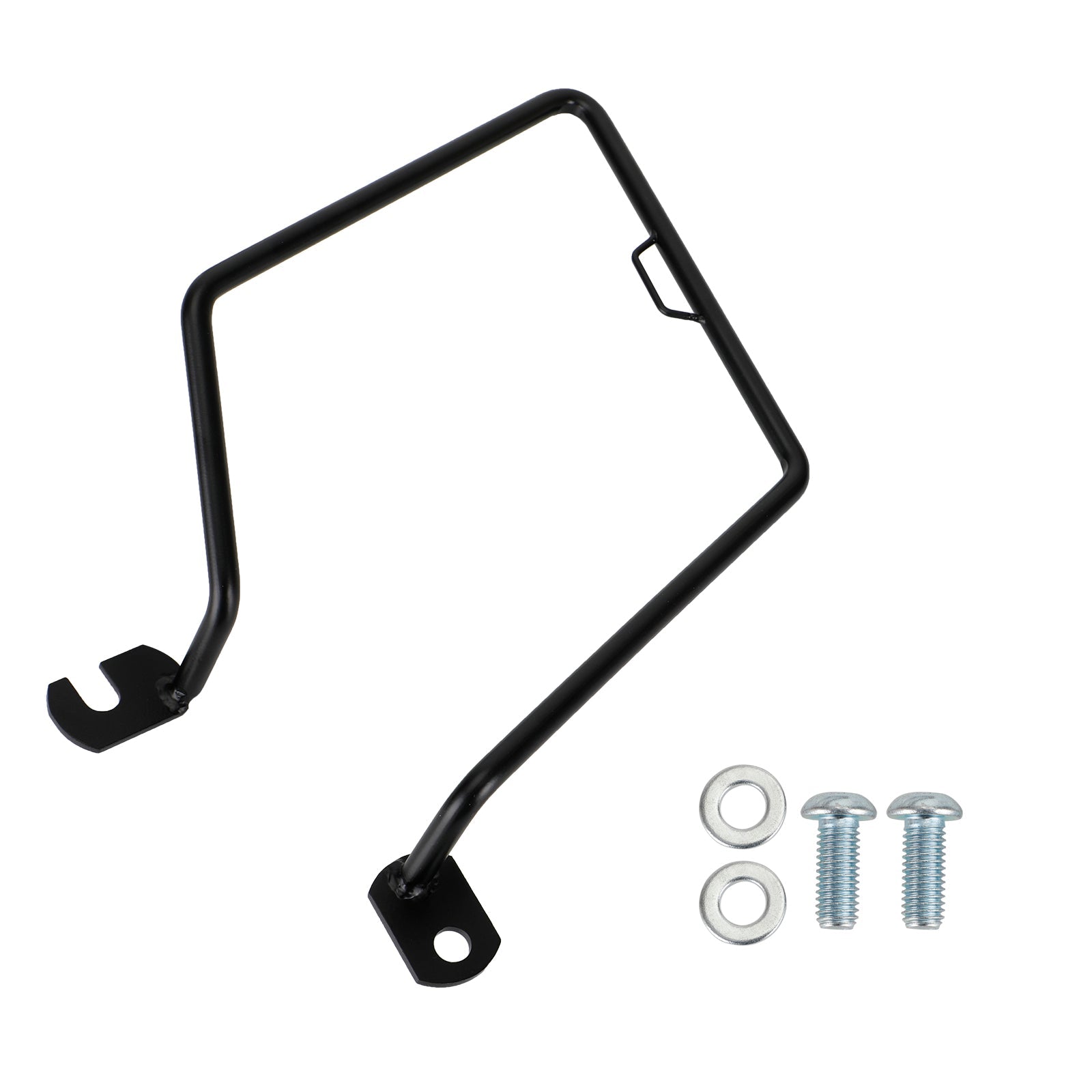 KAWASAKI W650 W800 Cafe Street Sivusatulalaukun kiinnitysteline musta