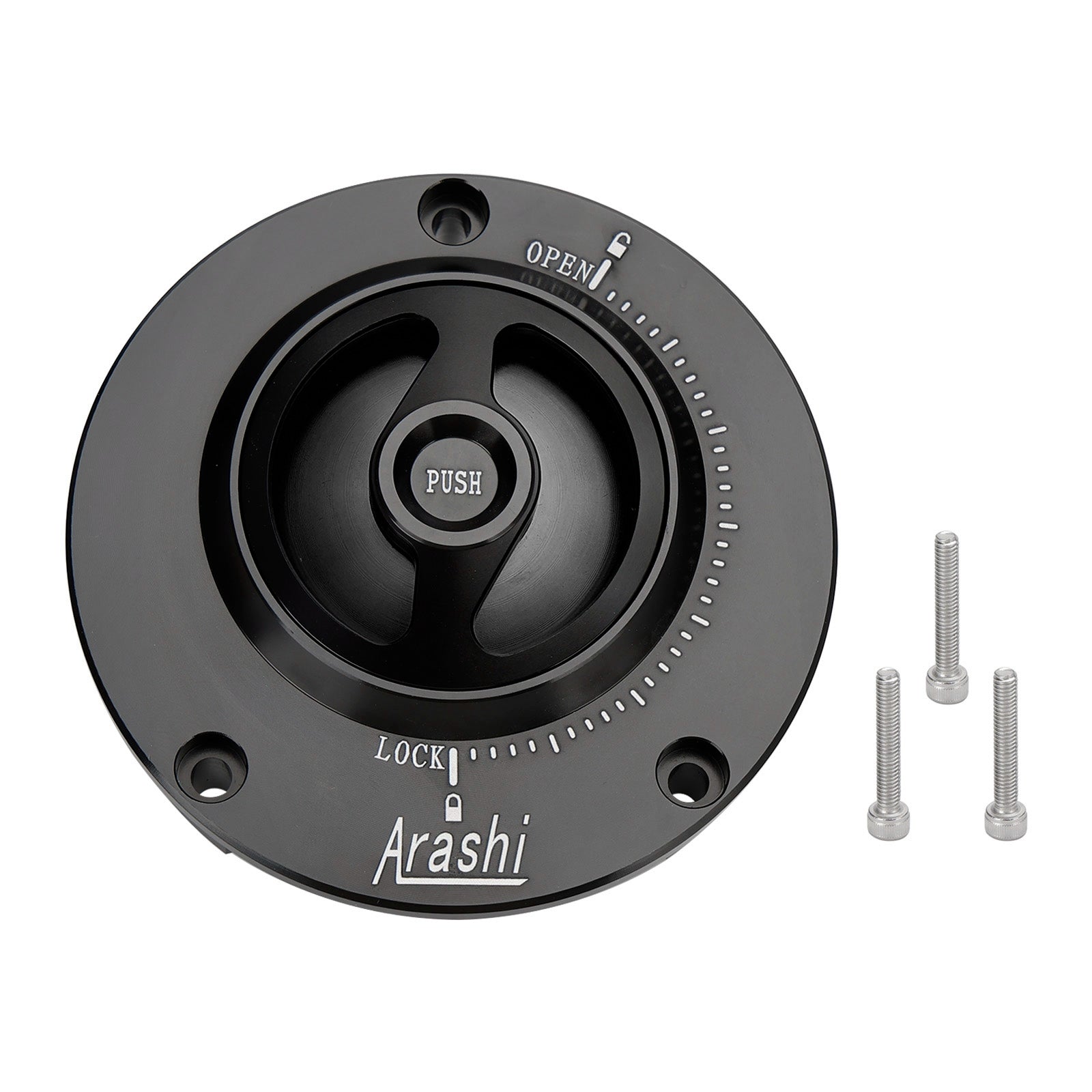 HONDA CB650R CB650F CBR650F CBR650R 2014-2023 Tappo di serbatoio del carburante senza tasto CNC