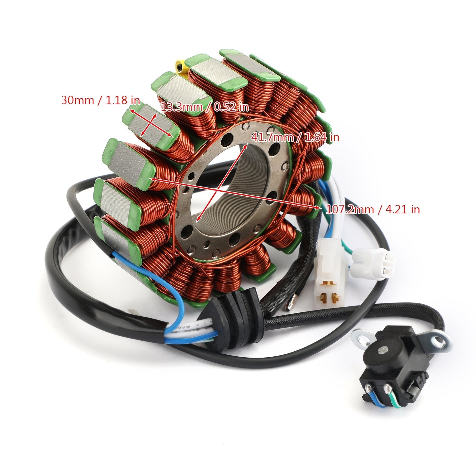 Magneto stojan alternatora dla Aprilia Pegaso 650 Strada / Trail 05-09 #AP8520021 Generic