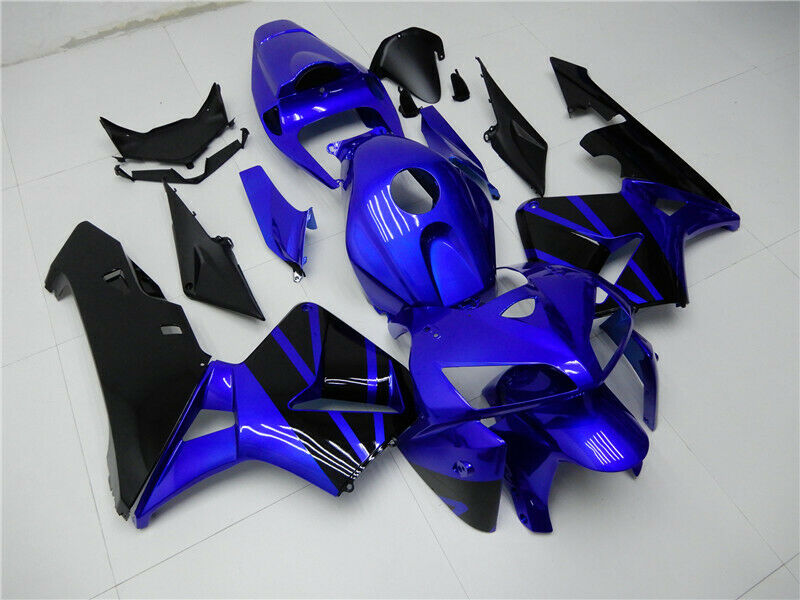 Amotopart Kit de FaithAge za Honda CBR600RR 2005 2006 Bleu Noir Cabinet AB