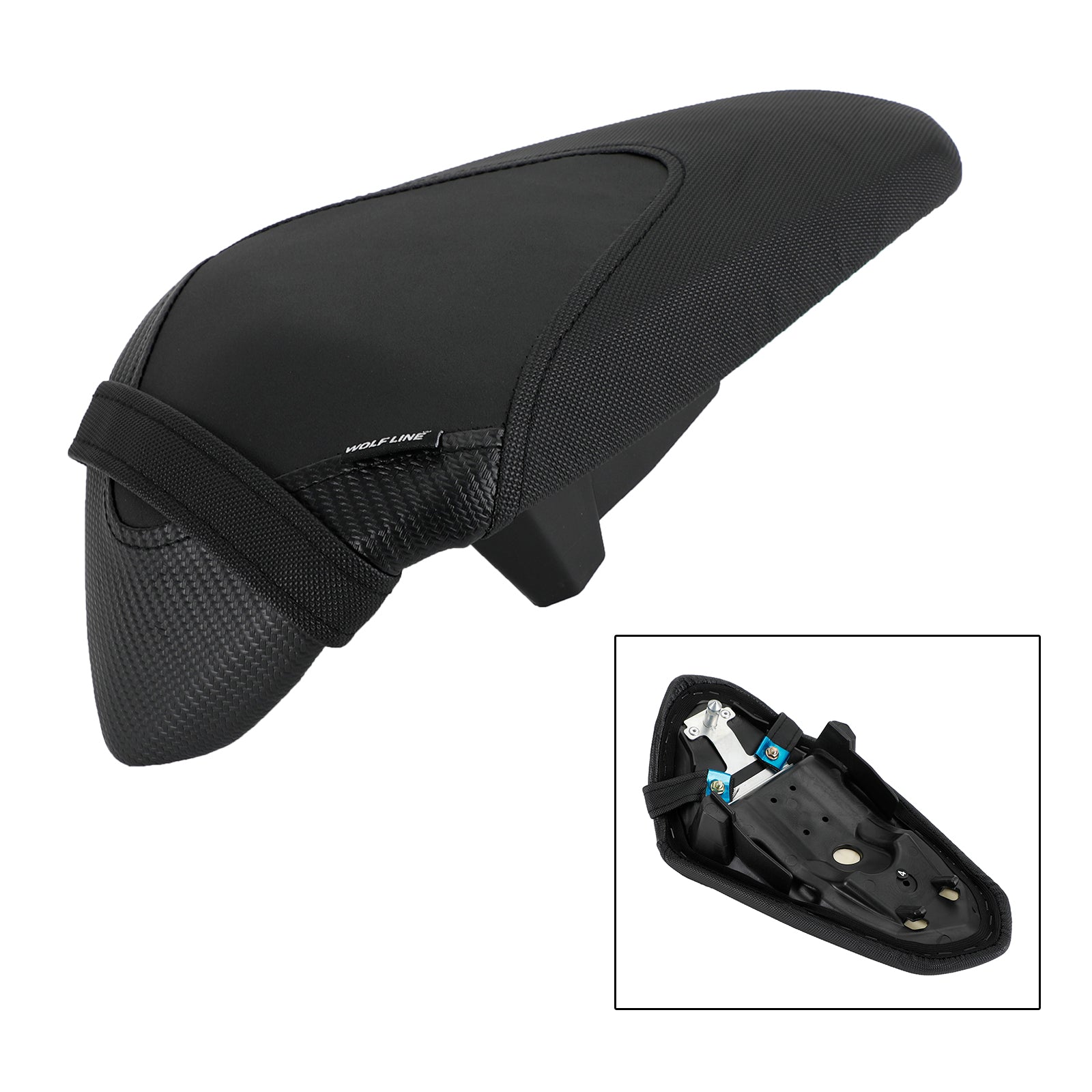 2018-2022 Kawasaki ninja 400 z400 cuscino del passeggero posteriore addensato PU piatto