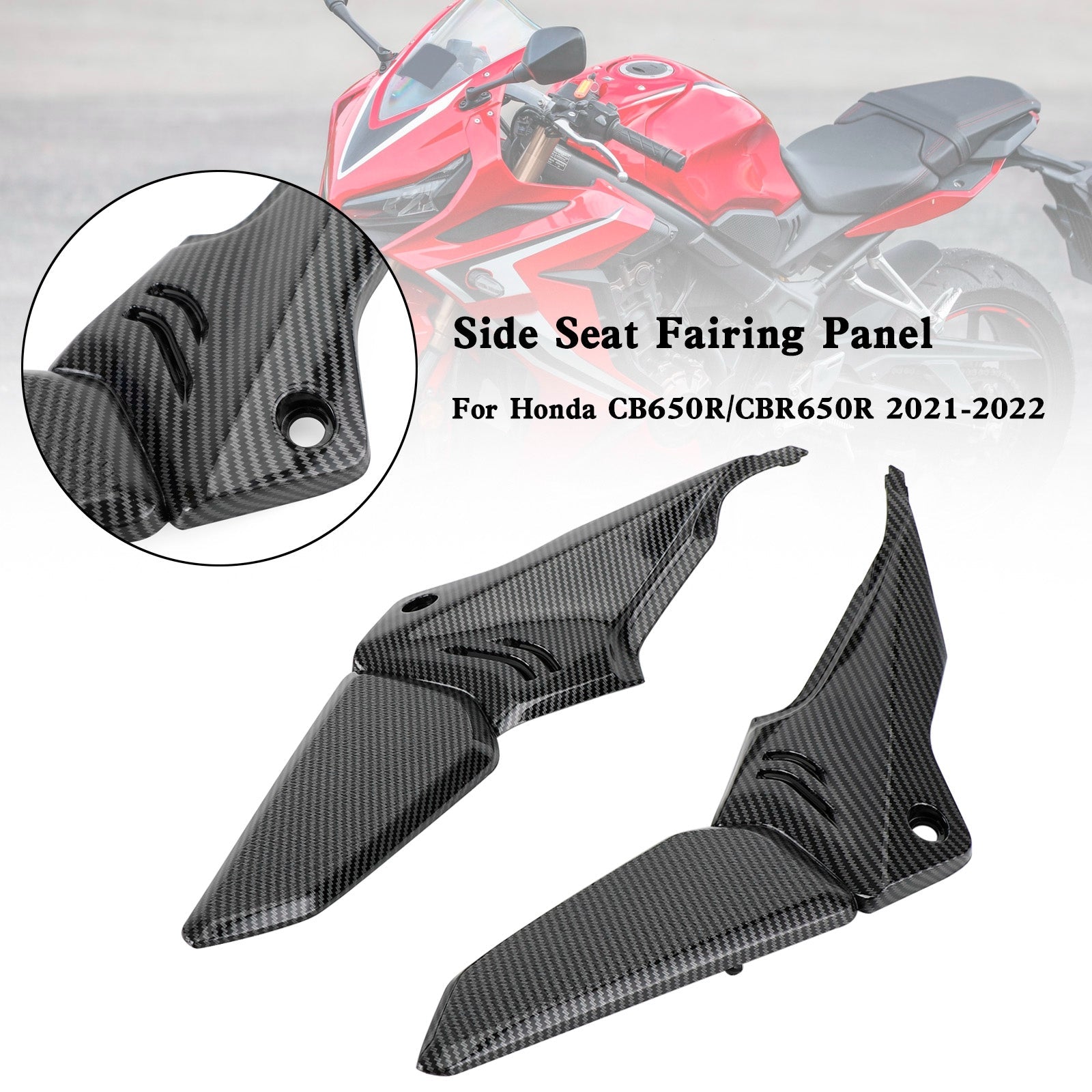 Honda CB650R CBR650R 2021-2022 Owiewka przedniego siedzenia Panel zbiornika paliwa Fedex Express