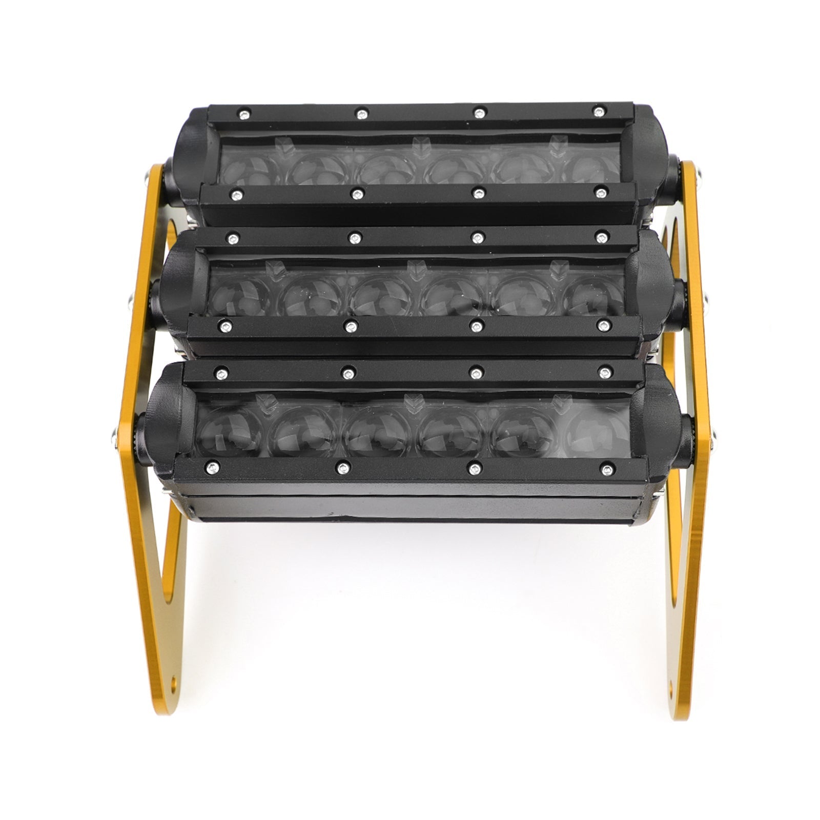 Phare à barre lumineuse blanche à 3 rangées de LED pour Honda MSX 125 SF Grom 13-2019 Gold Generic