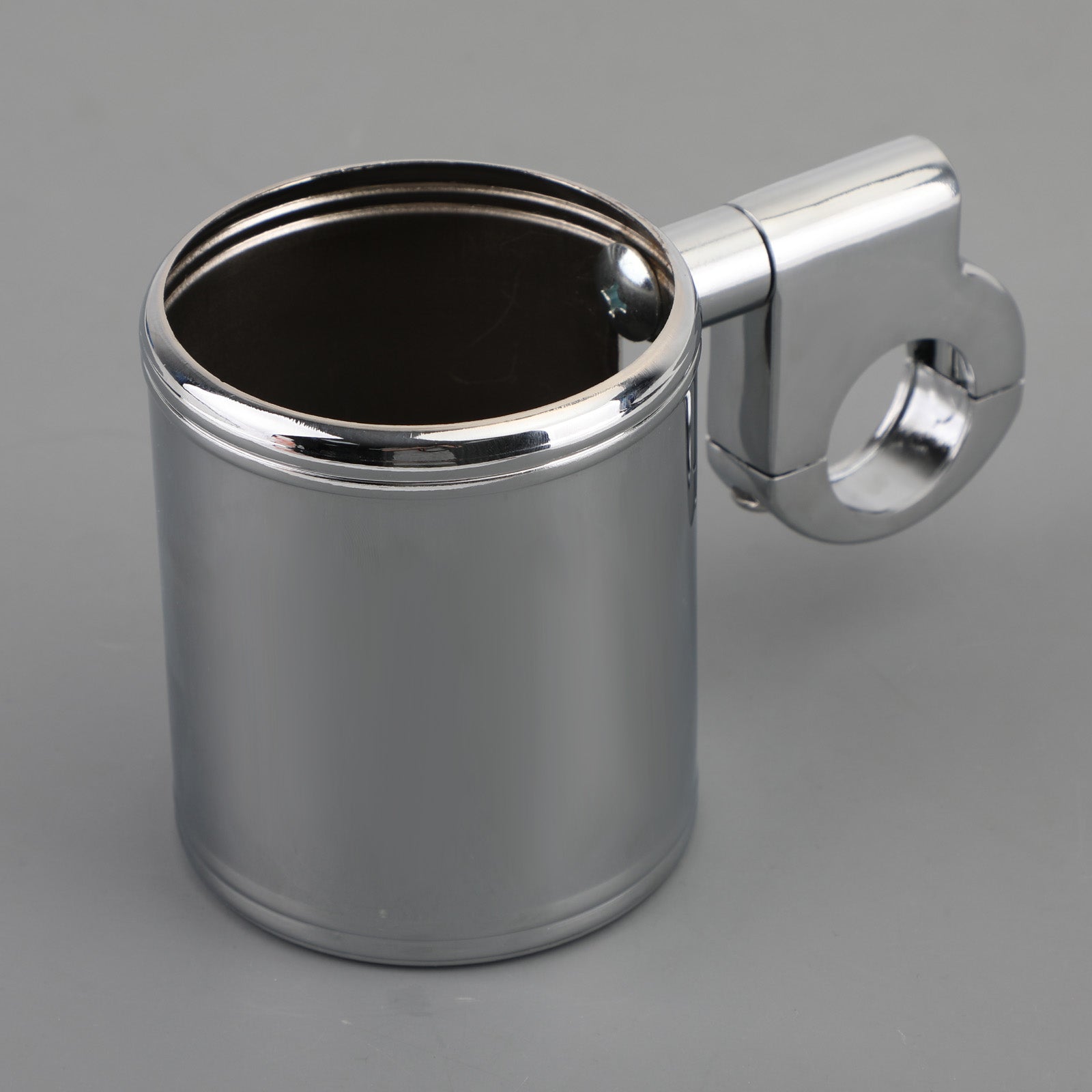 Kromirano držalo za skodelice za motorno kolo ATV za krmilo 7/8" 1" 1-1/4" generično univerzalno