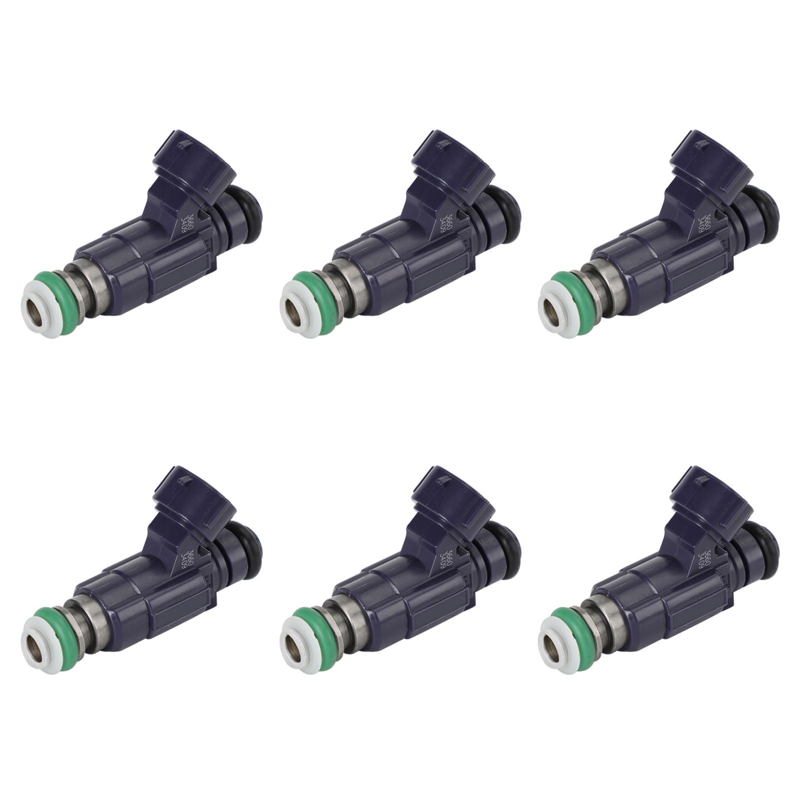 6PCS Injecteurs de carburant FBJC100 Fit Nissan 350Z 2003-04 Fit Infiniti G35 2003-2004