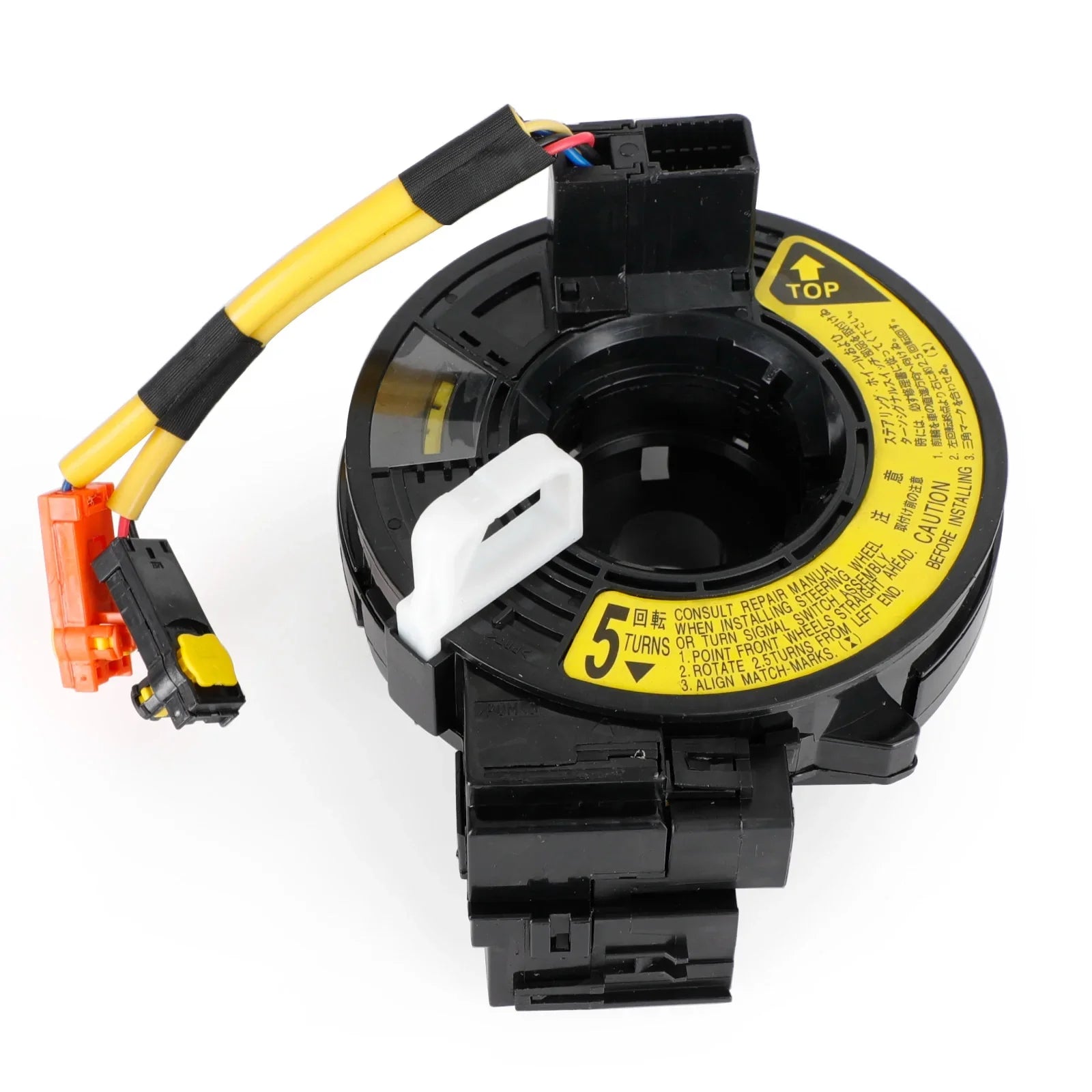 01/2008-10/2008 Toyota Avensis AZT25, AZT250, ADT25, CDT250, ZZT25 Molla per orologio con cavo a spirale Squib 84306-50180