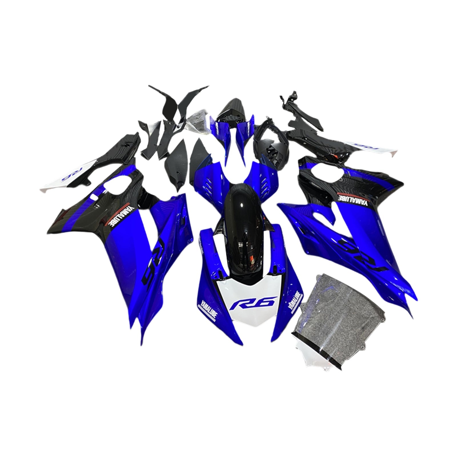 Kit Completo De Tornillería Para Yamaha YZF R6 1999-2018 Y R6S 2003-2005 – Más De 100 Piezas
