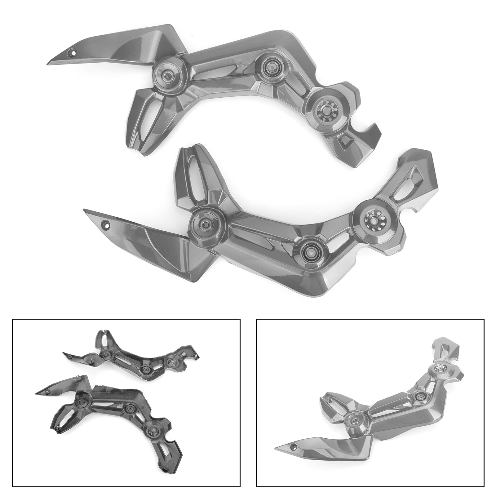 Garniture de protection de cadre pour Kawasaki Z900 2017-2019 Vert Générique