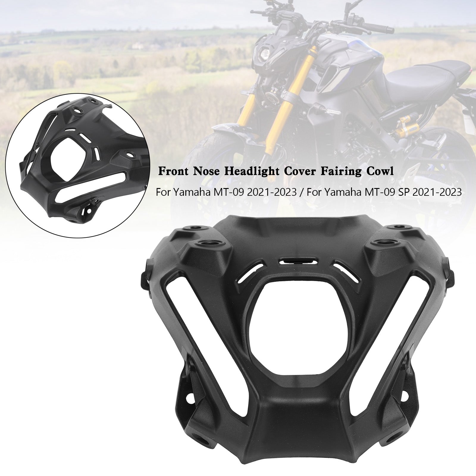 Yamaha MT-09/MT-09 SP 2021-2023 Etuvalon suojakansi