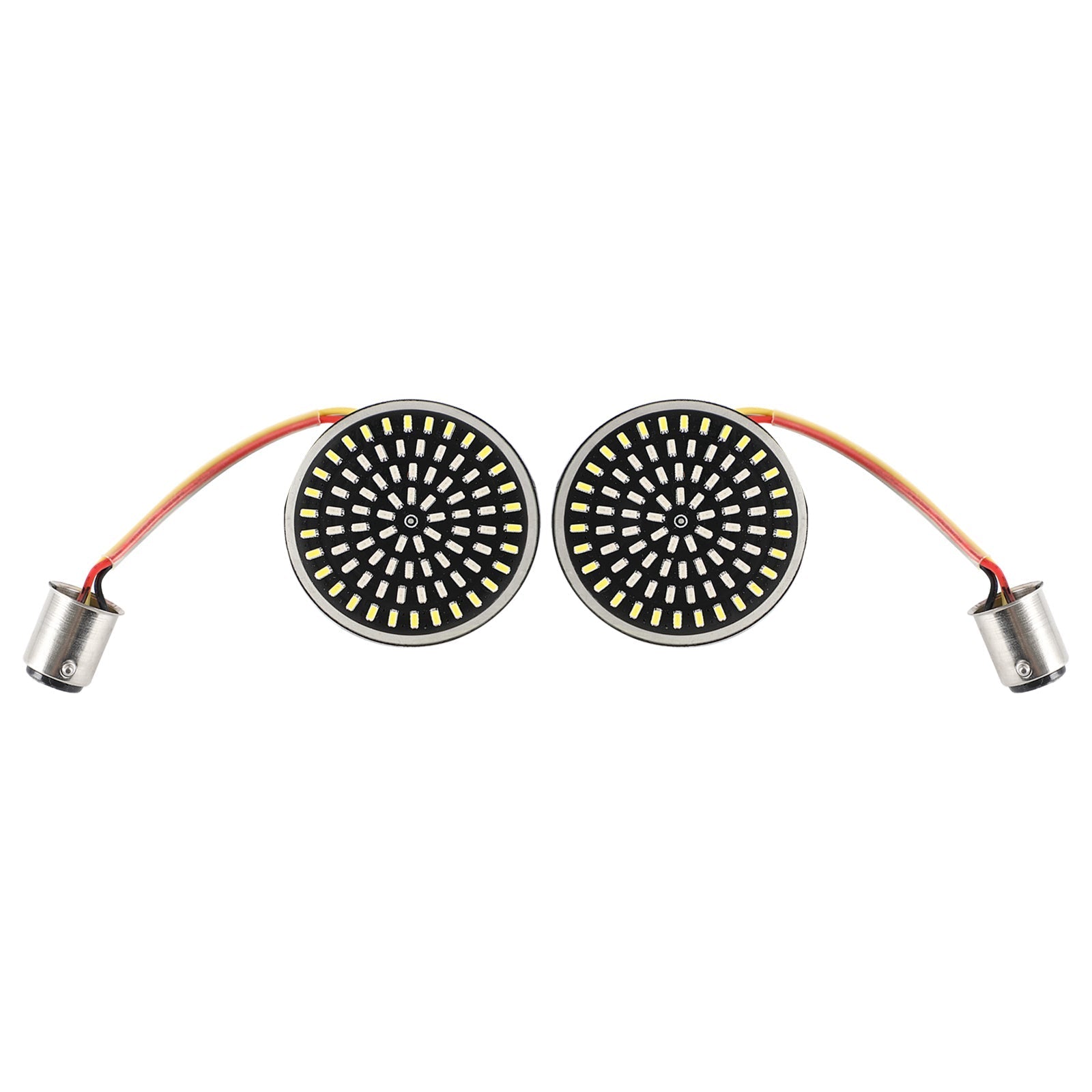1157 utripajoči LED vložki Fit Lamp za Softail Touring Dyna Sportster Generic