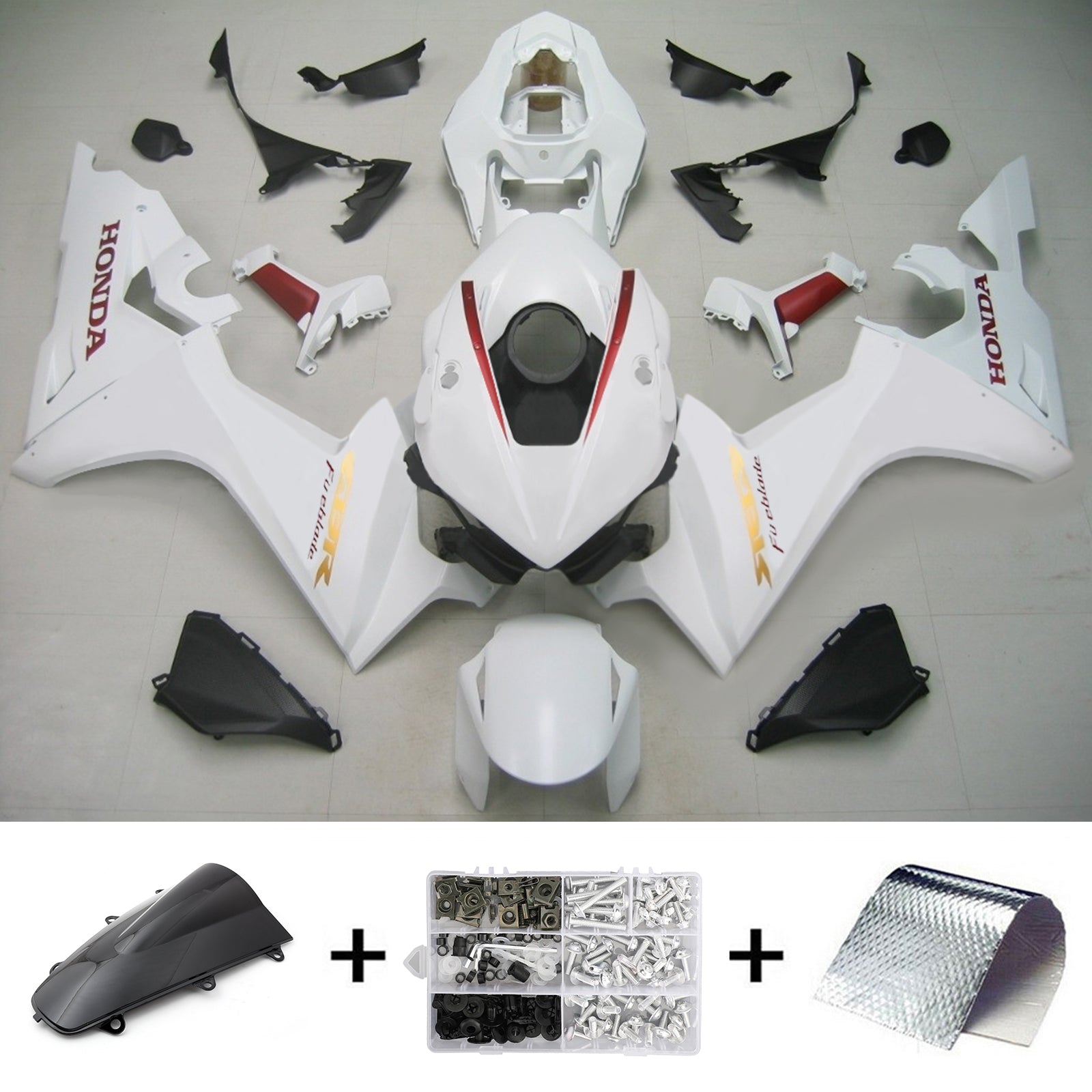 Amotopart Honda CBR1000RR 2017-2025 ABS muovinen korin suojasarja