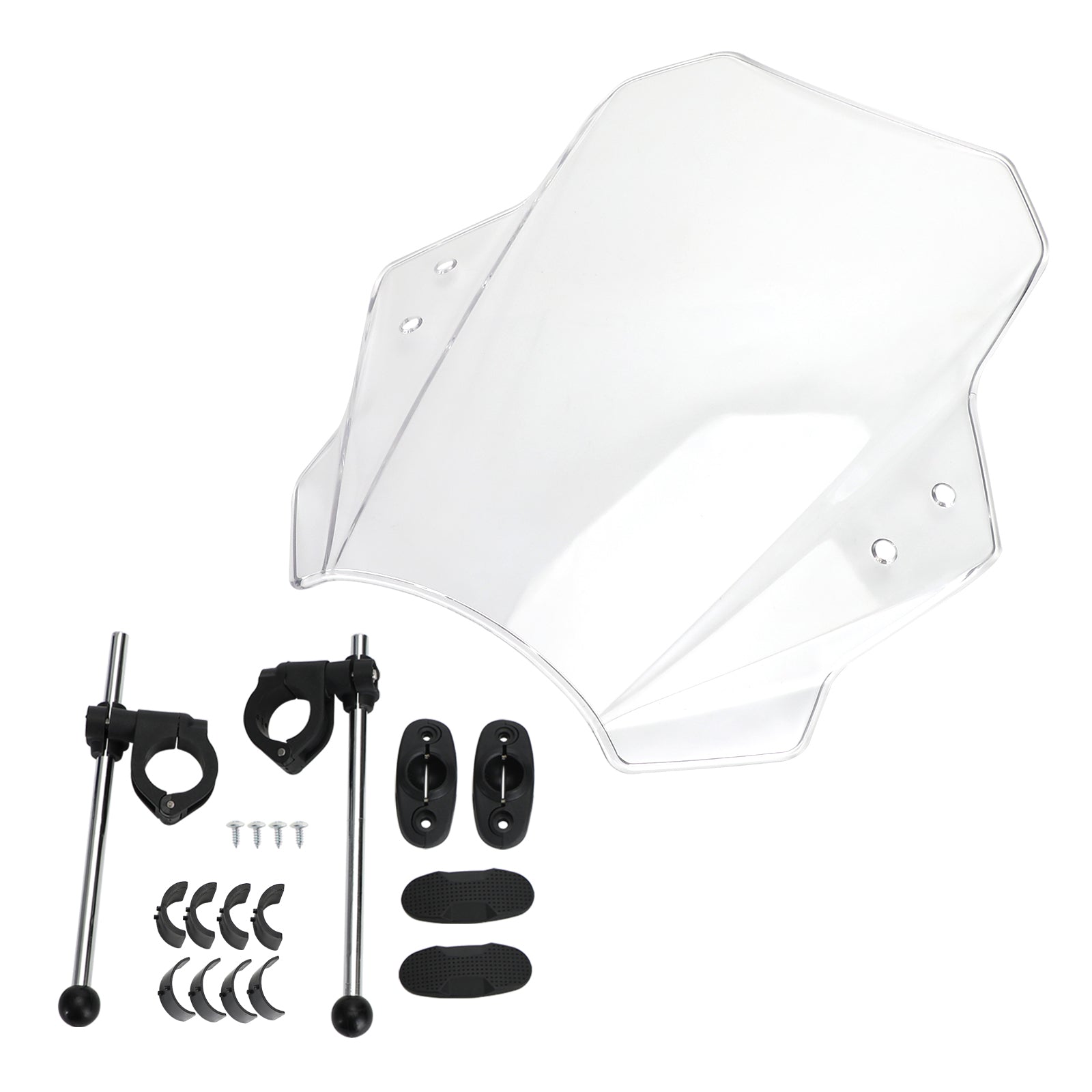 Mumo generico del parabrezza regolabile in moto universale 22 mm 28 mm 28 mm