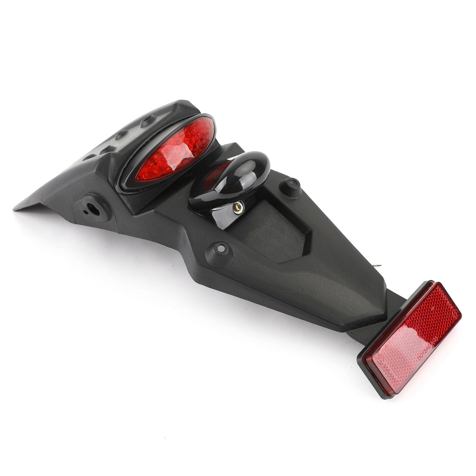 Tout-terrain MX Motocross Dual Sport Pit Dirt Bike LED Garde-boue arrière Frein Feu arrière Générique