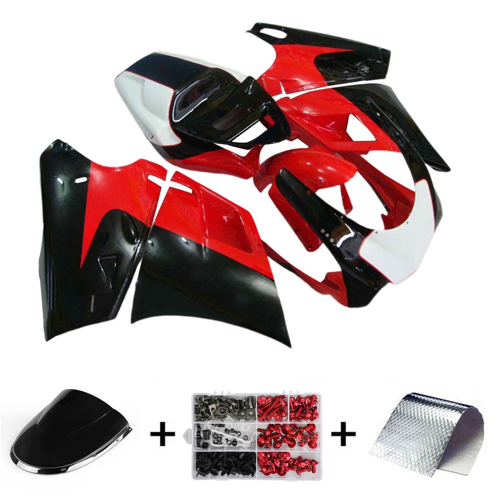 Amotopart Ducati 996 748 1996-2002 Zestaw nadwozia ABS Fairing